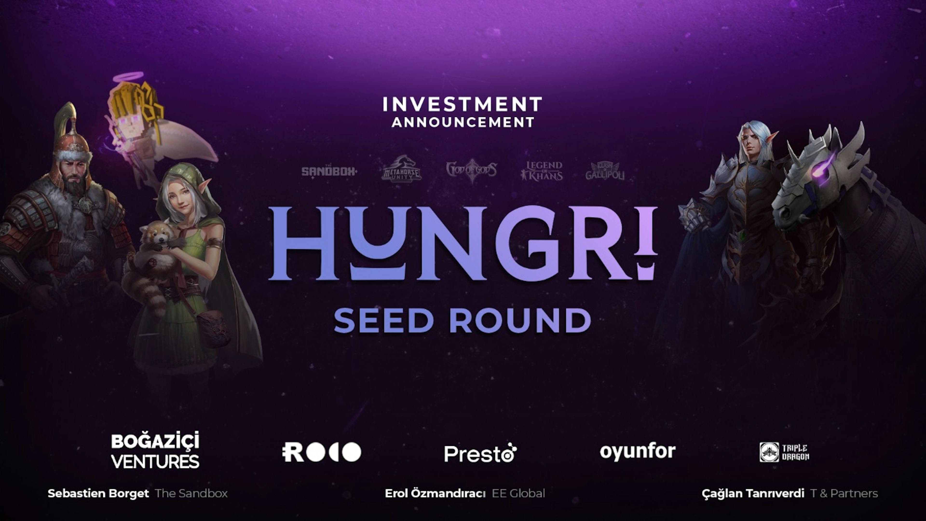 featured image - Hungri Games 完成种子轮投资，估值达 2300 万美元