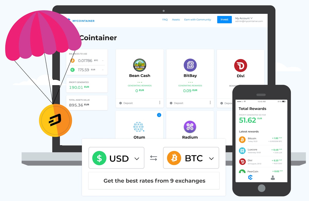 featured image - How Does An Automated Staking Ecosystem: A MyCointainer Review