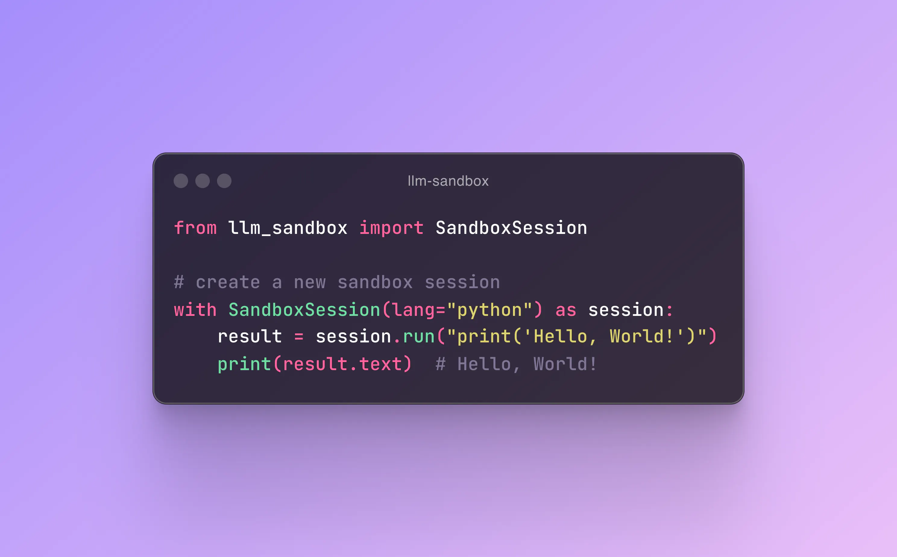 Introducing LLM Sandbox: Securely Execute LLM-Generated Code with Ease ...