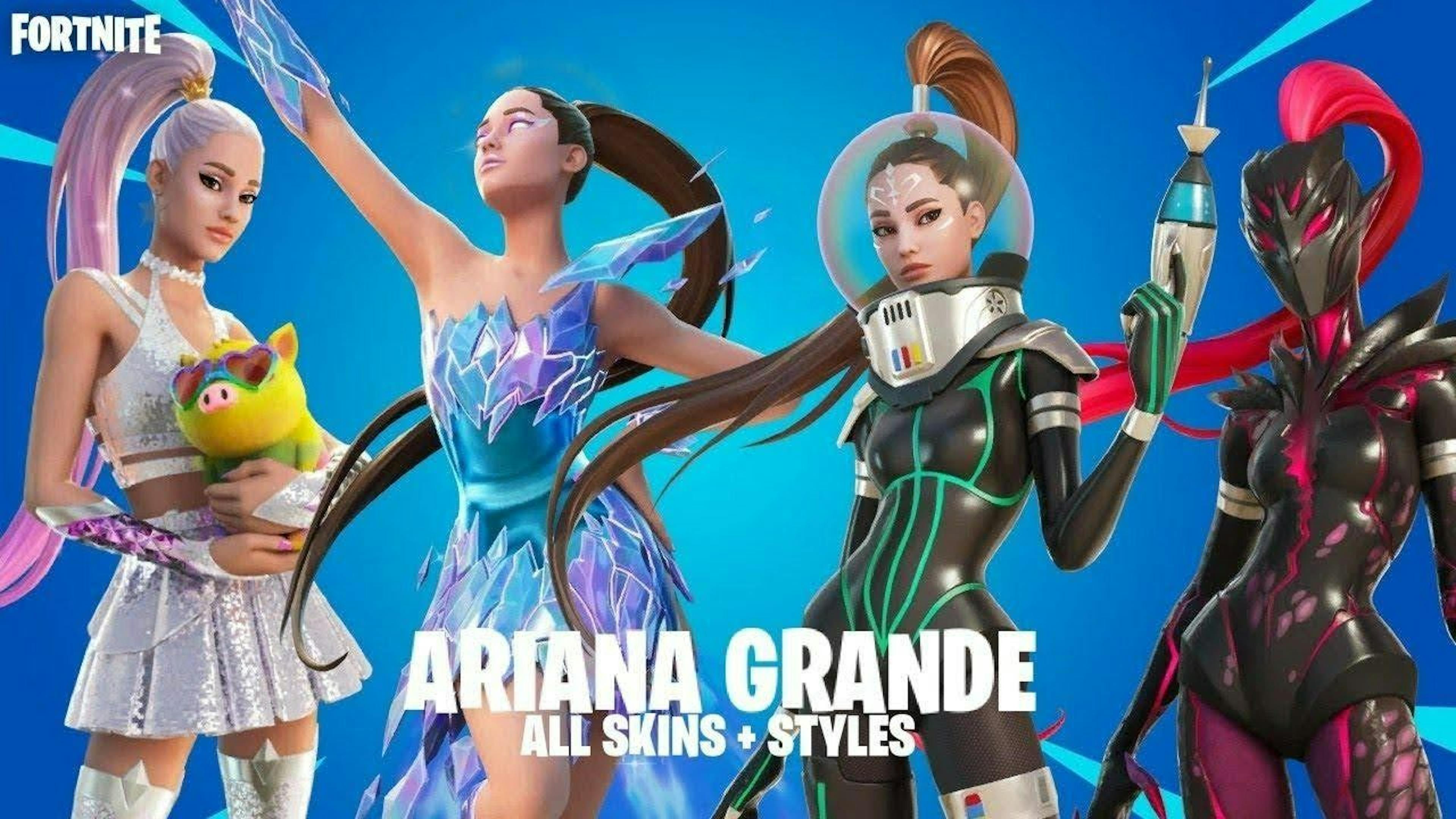 Fortnite's collaboration with Ariana Grande