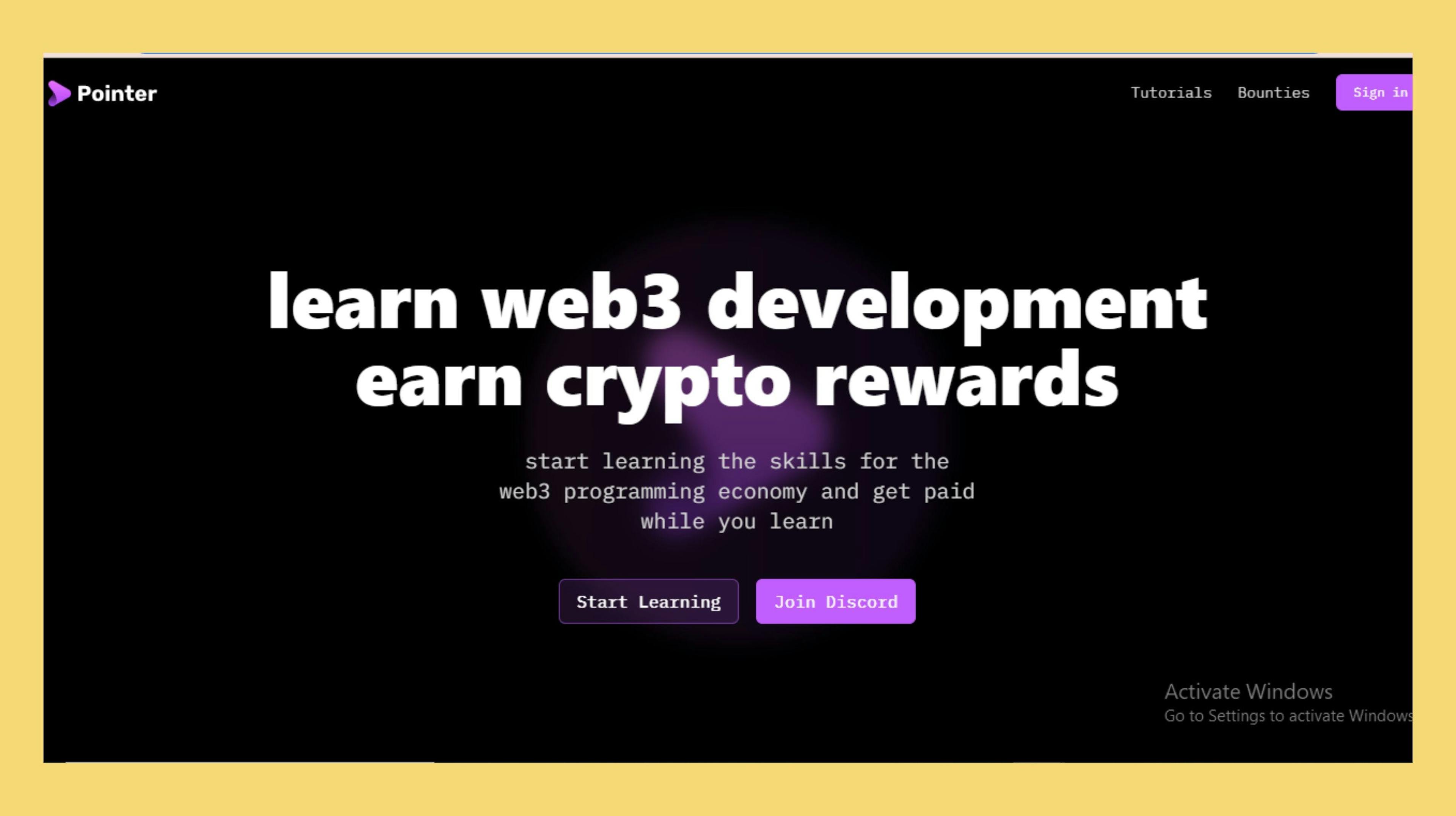 Learn and earn from Pointer