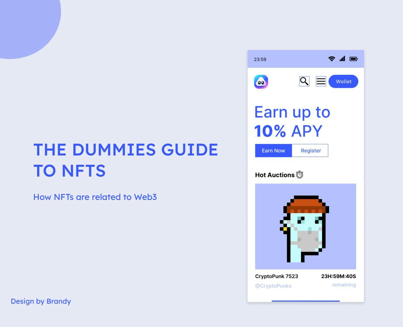 featured image - The Dummies Guide to NFT: How NFTs are related to Web3