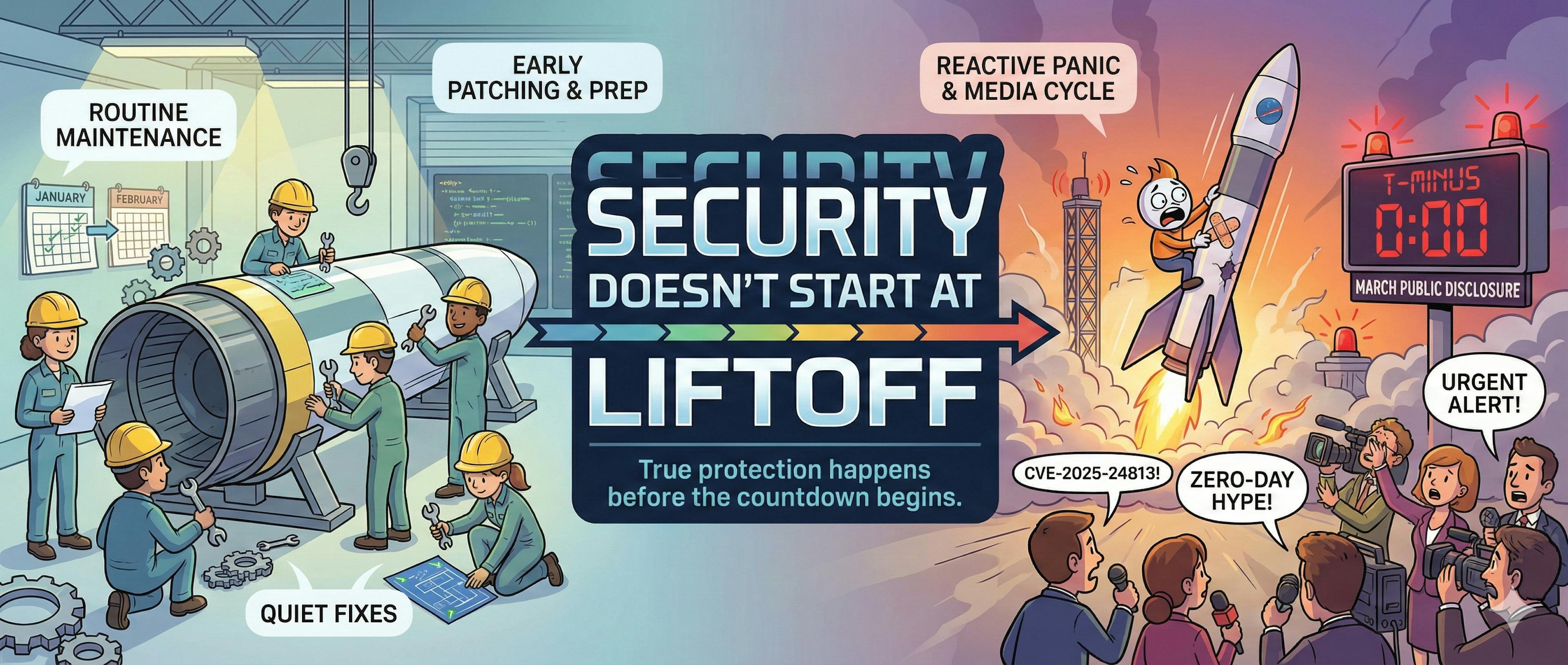 featured image - An ninh không bắt đầu với việc tiết lộ CVE