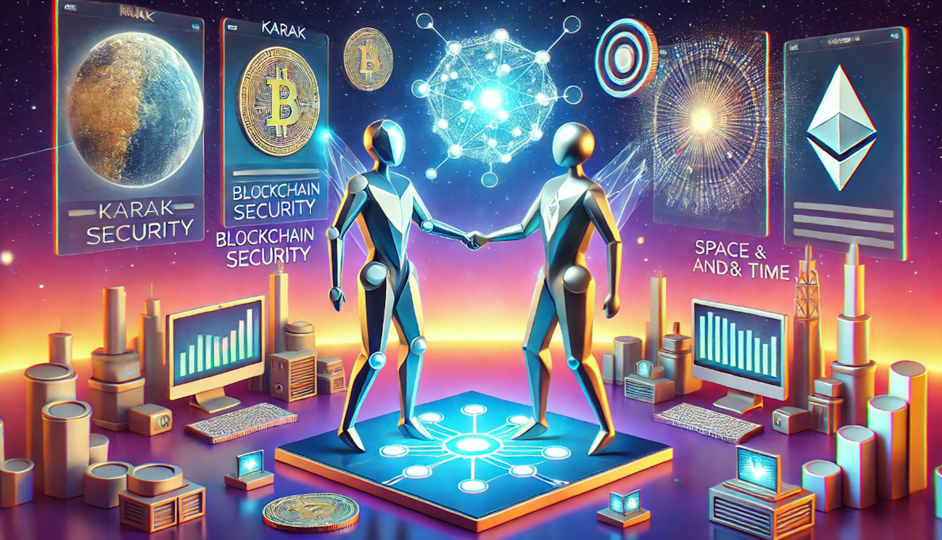 featured image - Karak et Space and Time unissent leurs forces pour révolutionner la sécurité de la blockchain