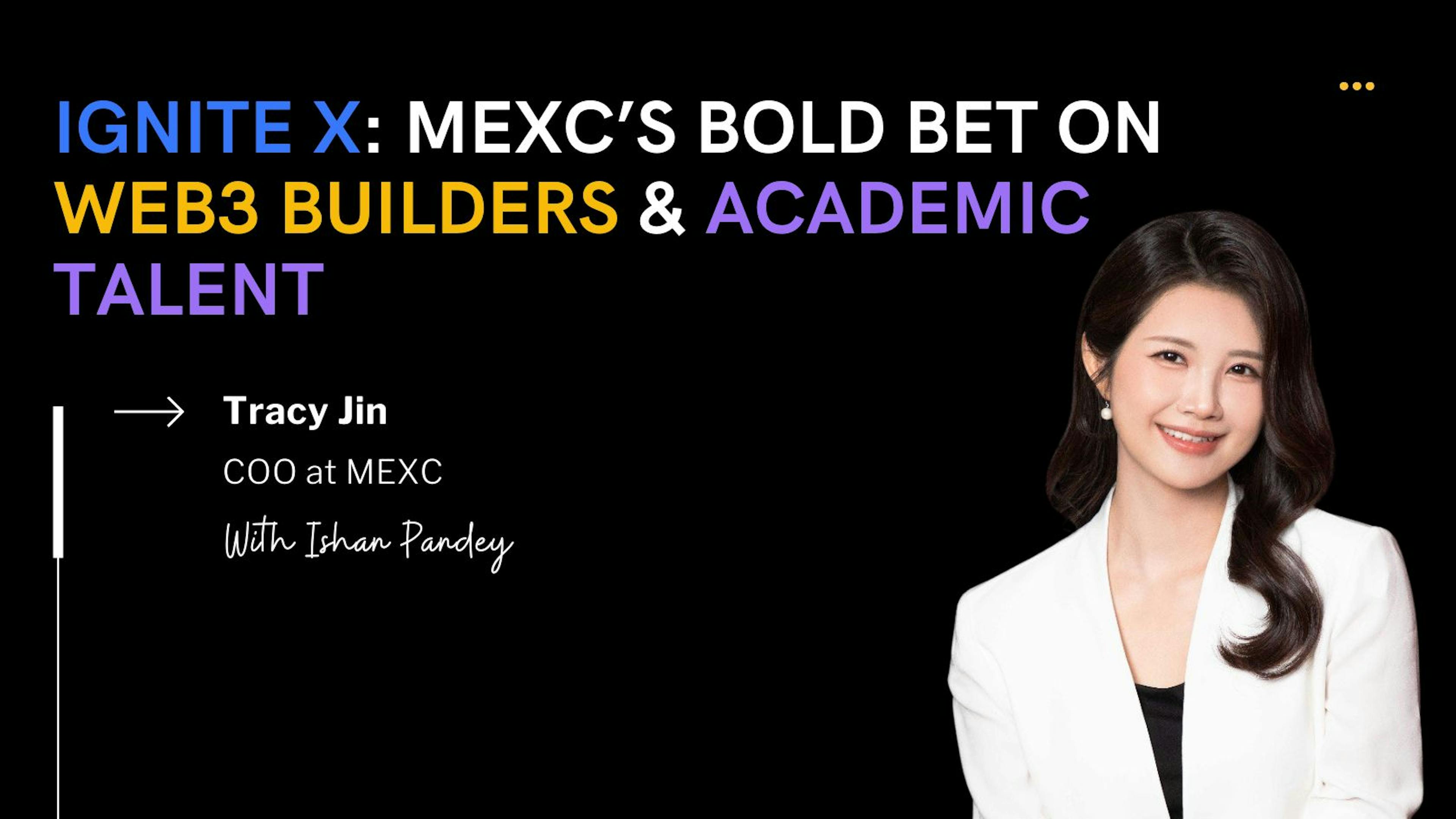 featured image - Tracy Jin, MEXC: Kwa nini vyuo vikuu ni msingi wa Web3 ya baadaye