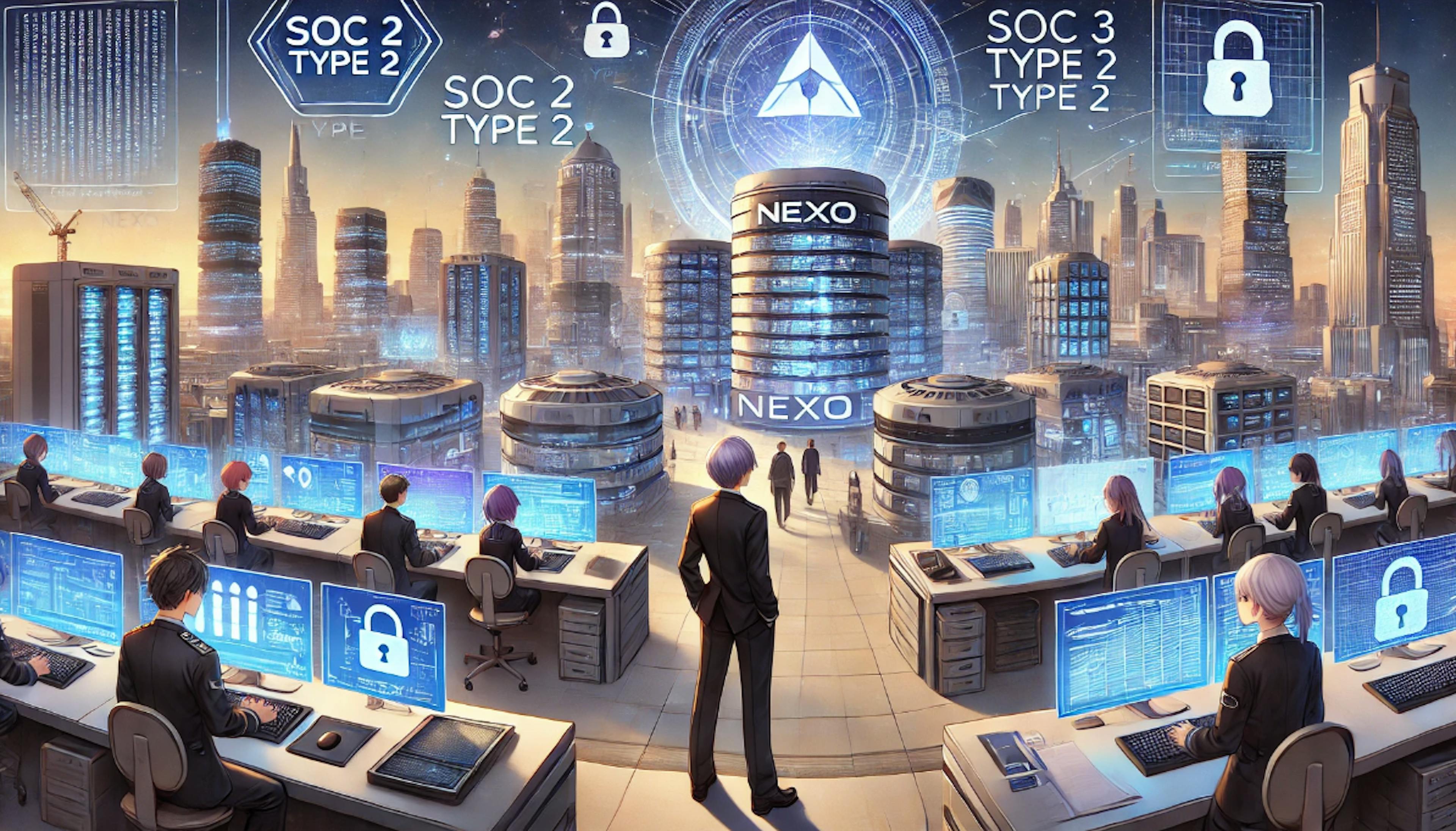 featured image - Nexo Strengthens Data Security Measures with Renewed SOC 2 and New SOC 3 Assessments