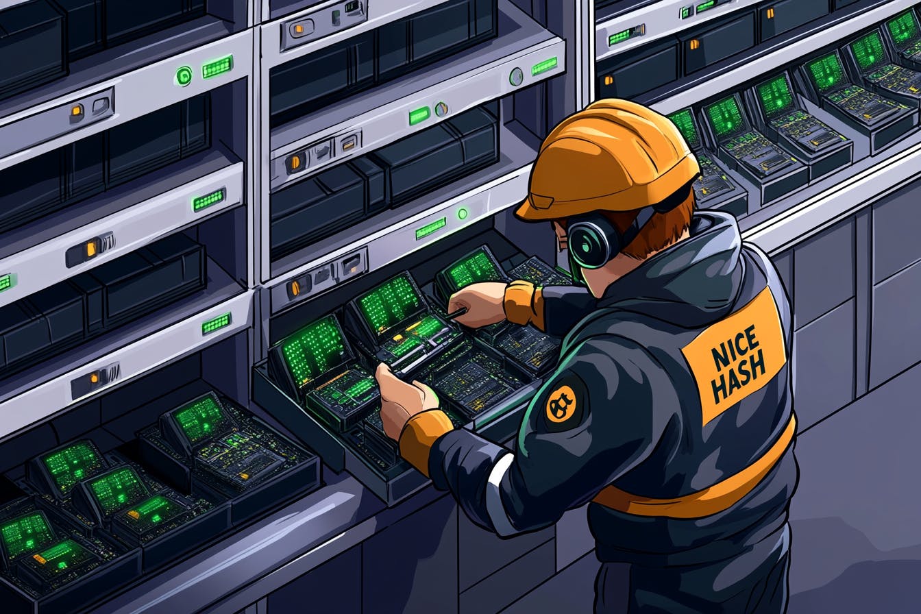 featured image - Az M2 és a NiceHash 1 millió bányászt szolgál ki USDT-hitelekkel: Hogyan nyernek likviditást a bányászok a műveletekhez