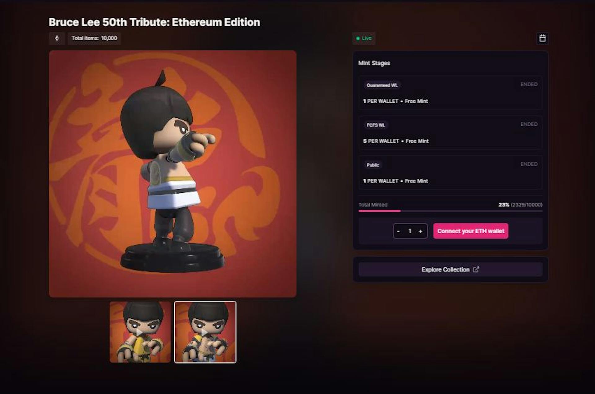 featured image - Di sản không thể xóa nhòa của Lý Tiểu Long: Kỷ niệm 50 năm với sự tương tác sáng tạo của BYTE CITY