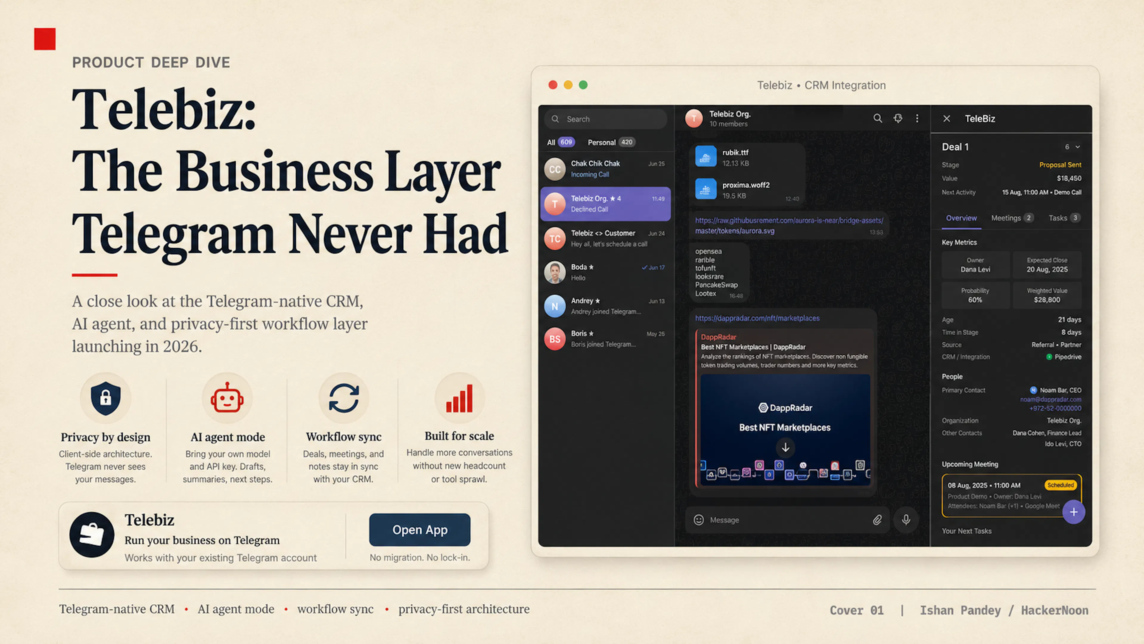 featured image - Telegram Now Has 1 Billion Users. Telebiz Just Built The First Real Business Layer On Top Of It
