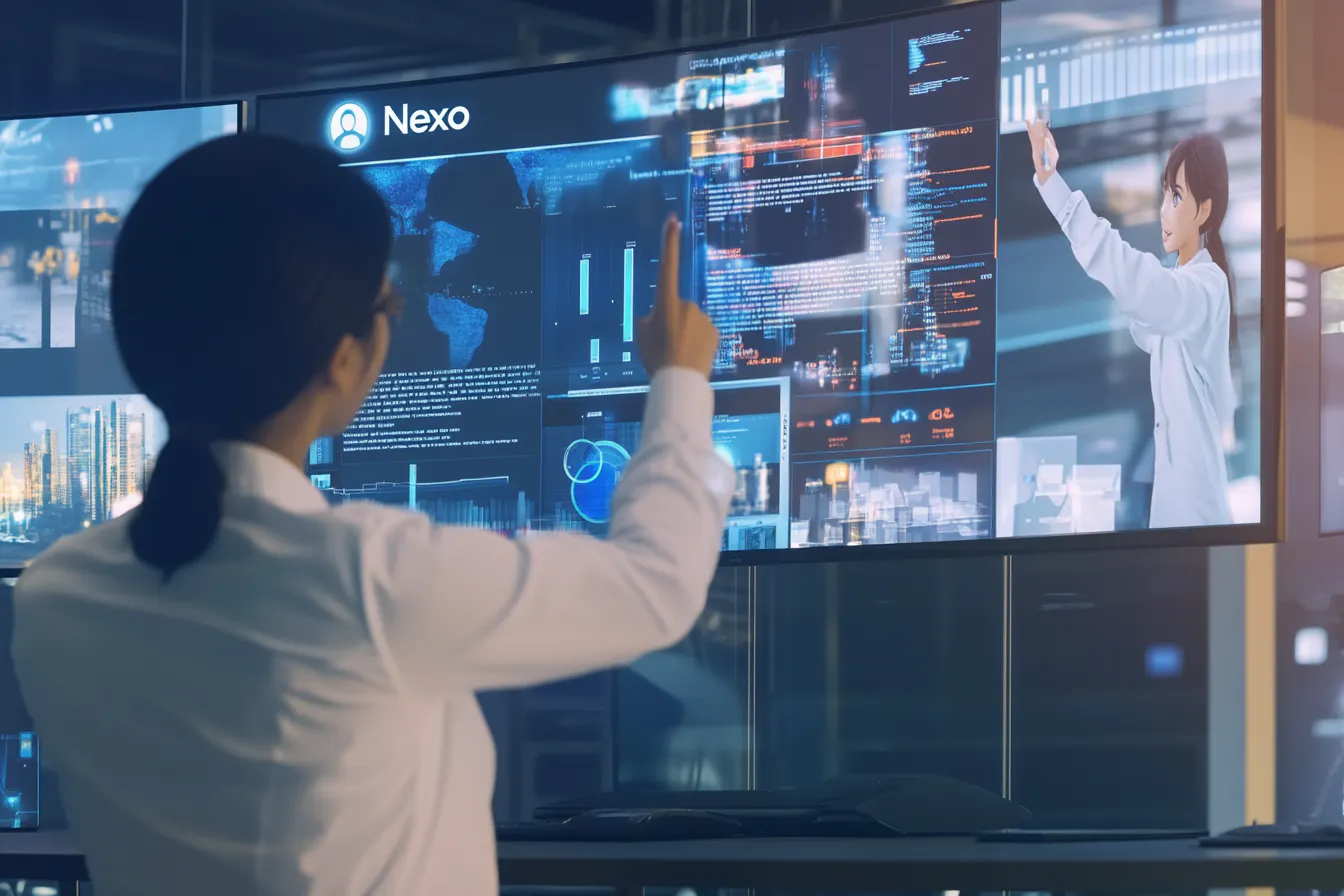 featured image - Nexo აერთიანებს AI-ზე მომუშავე სიახლეებს ციფრული აქტივების მართვის გარდაქმნისთვის