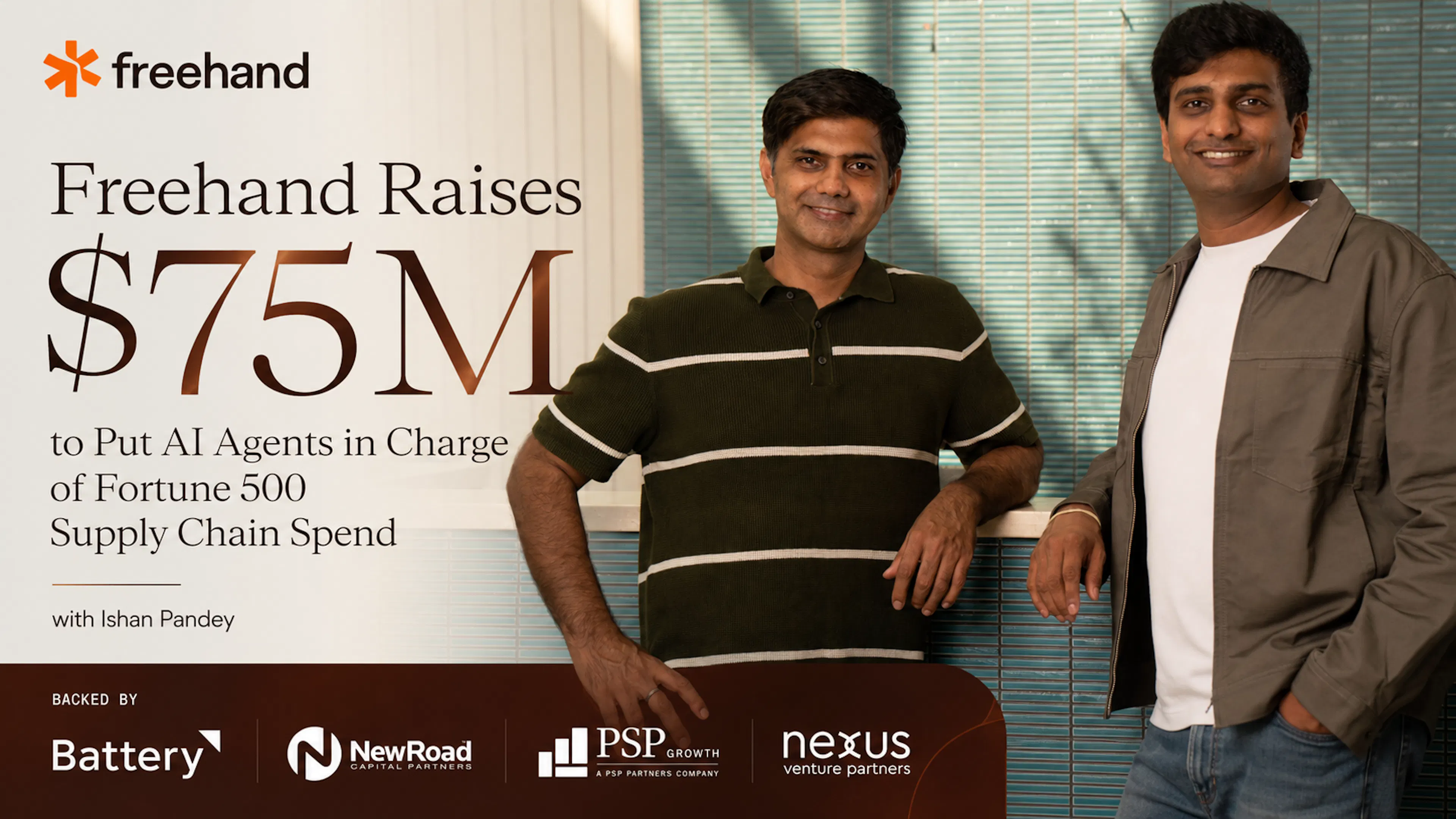 featured image - Freehand Raises $75M to Put AI Agents in Charge of Fortune 500 Supply Chain Spend