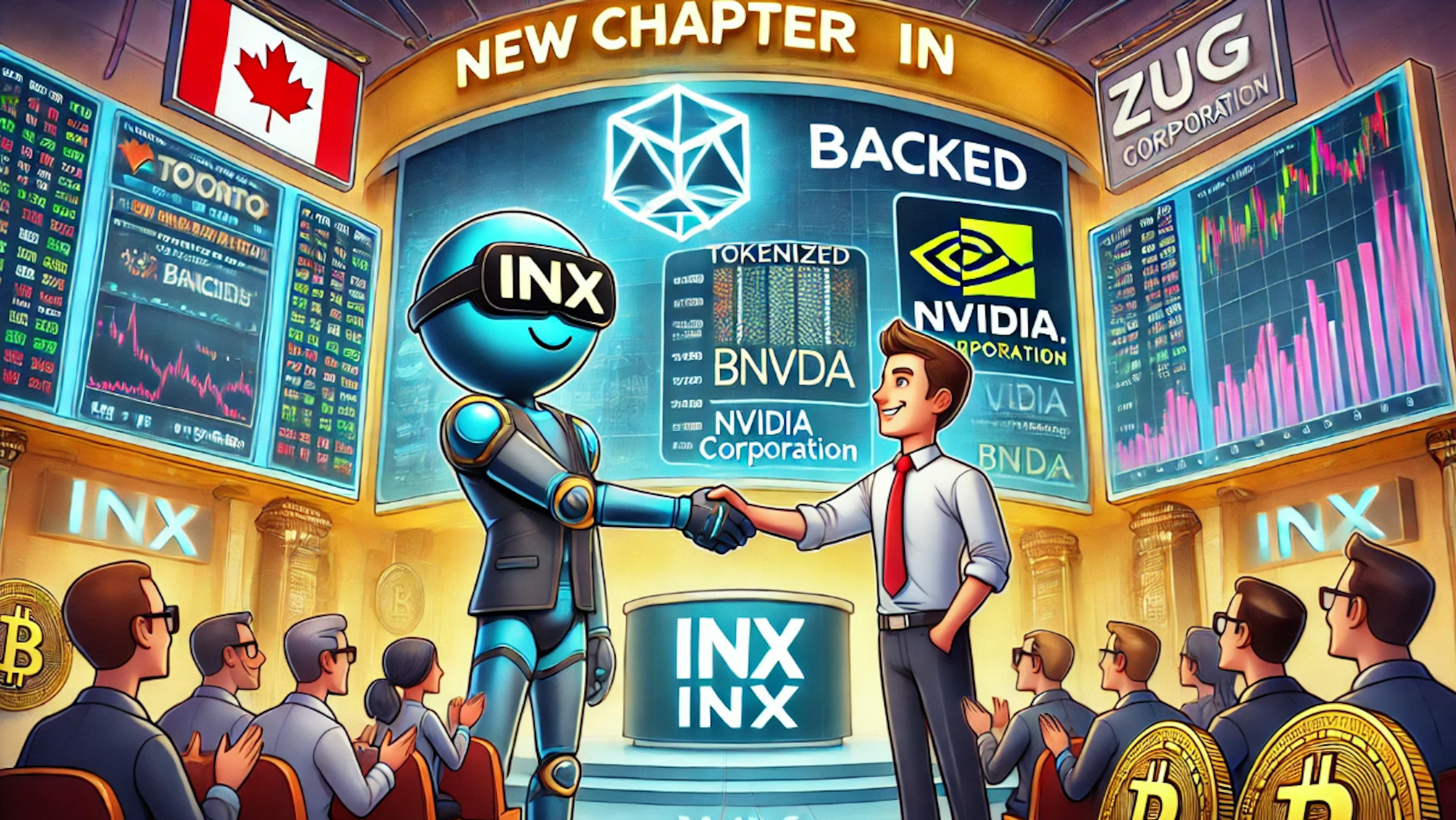 featured image - Tokenized NVIDIA Shares Hit Digital Market Through INX-Backed Partnership