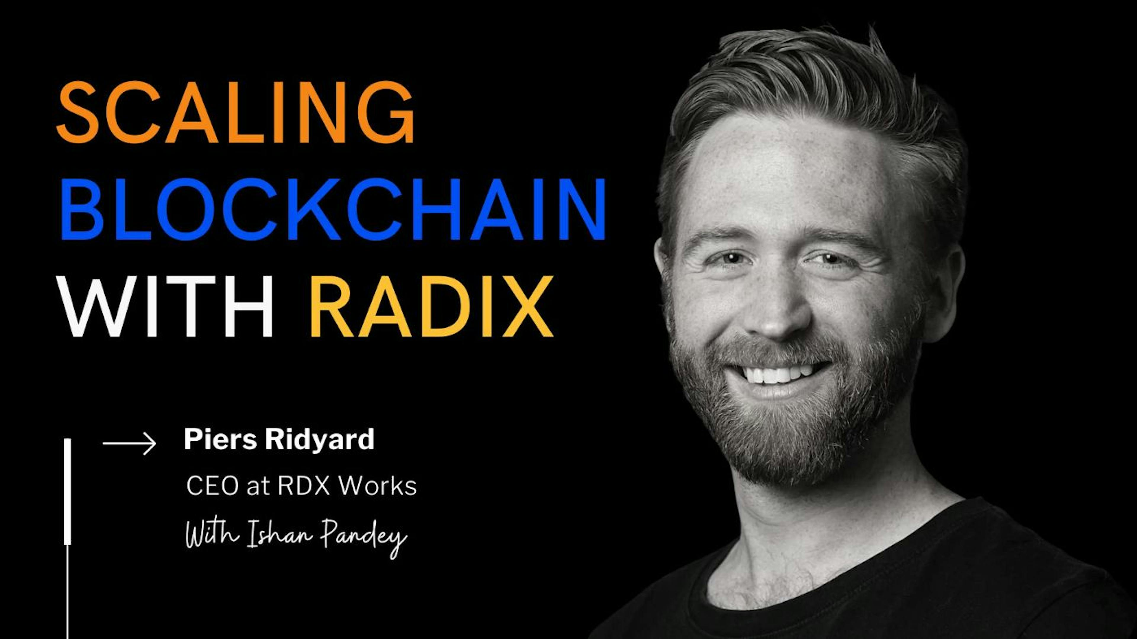featured image - Scaling Blockchain and DeFi with Piers Ridyard