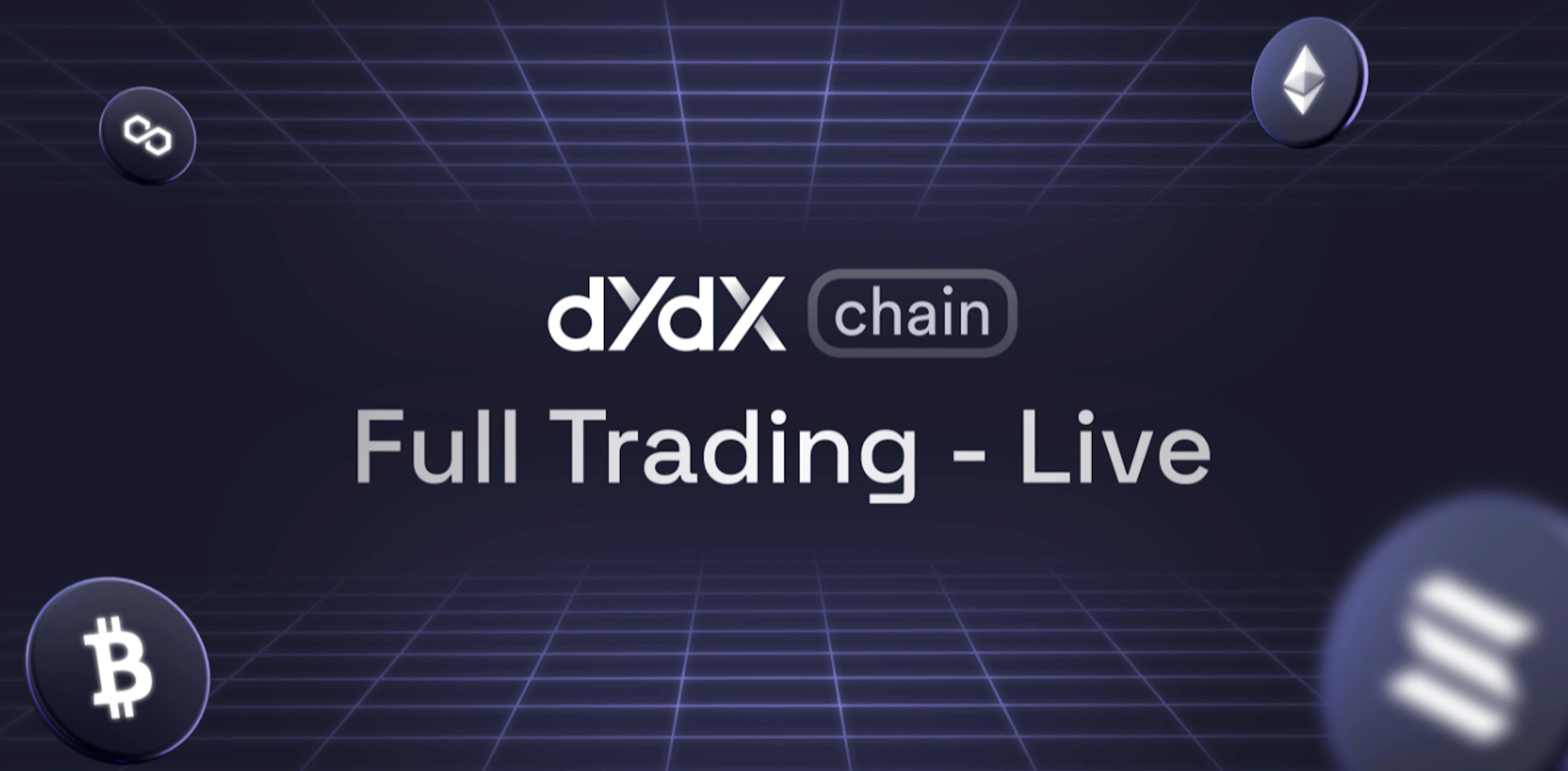 featured image - Kripto Ticaretinde Devrim Yaratıyor: dYdX Chain, Kazançlı Ödüllerle Ticaret Platformunu Başlatıyor