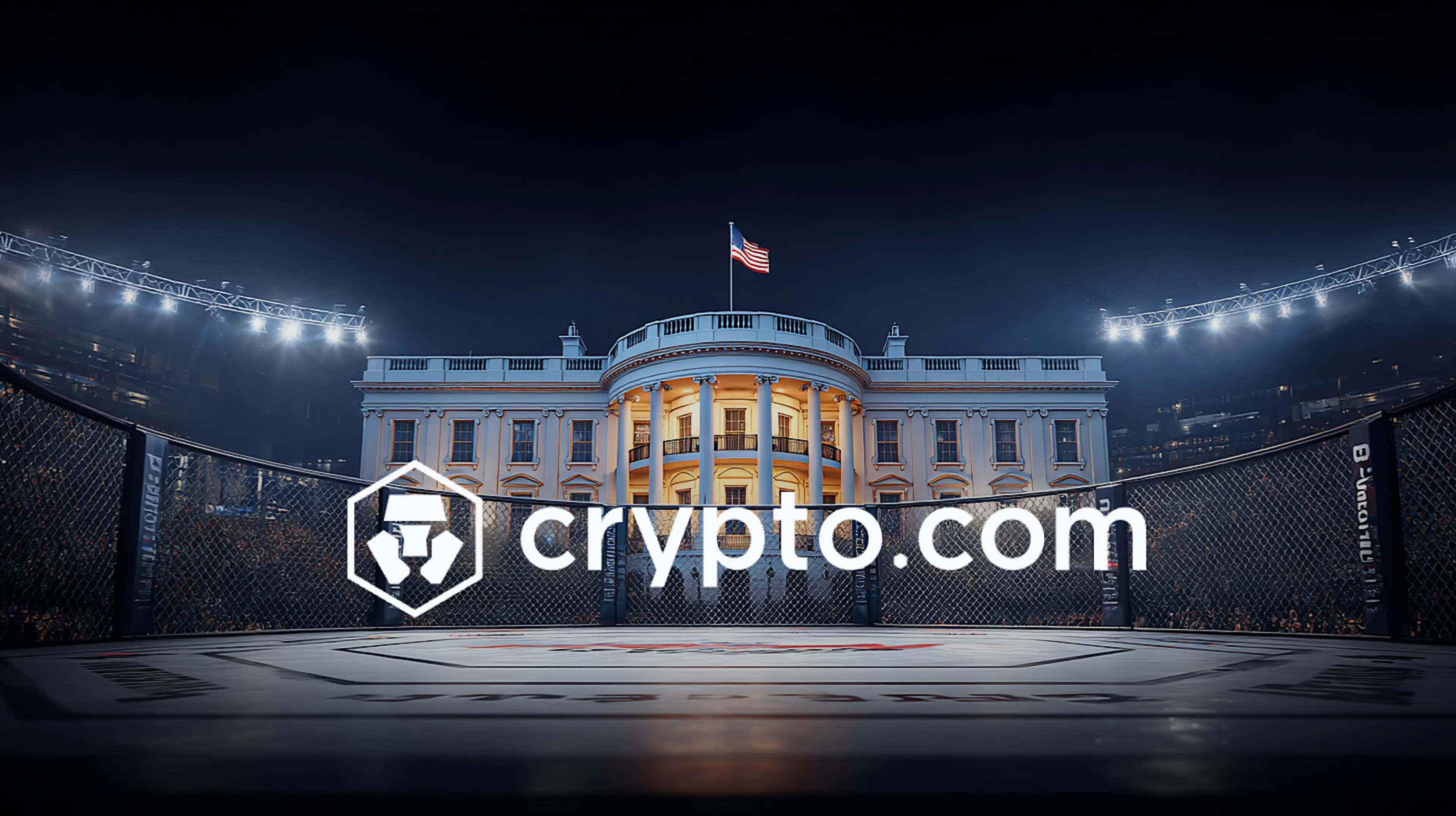 featured image - How Crypto.com Landed the First Ever UFC Fight Night on the White House Lawn 