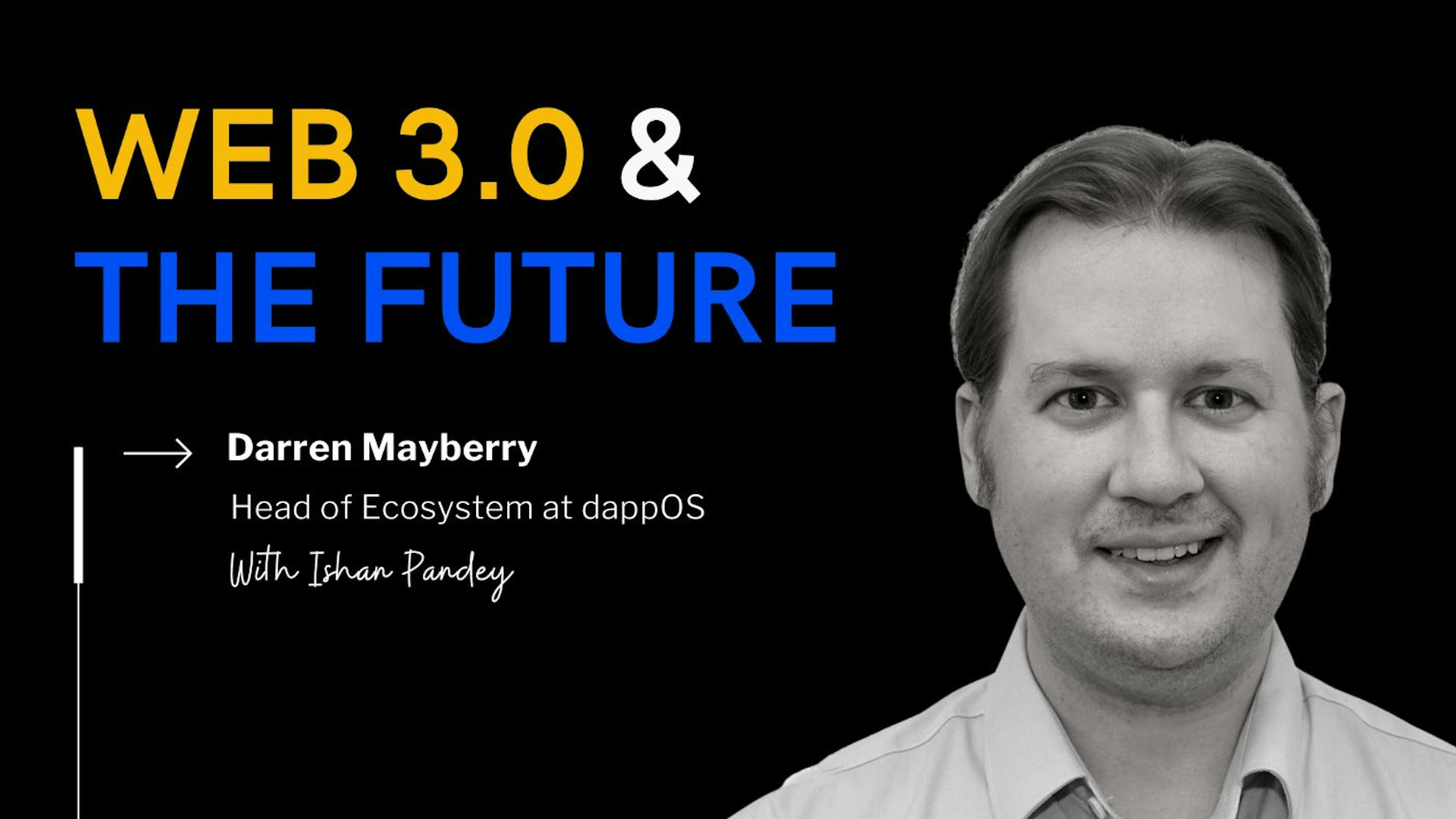 featured image - "New Users Only See The Casino Aspect & Deny DeFi's Real Innovations" - Darren Mayberry of dappOS