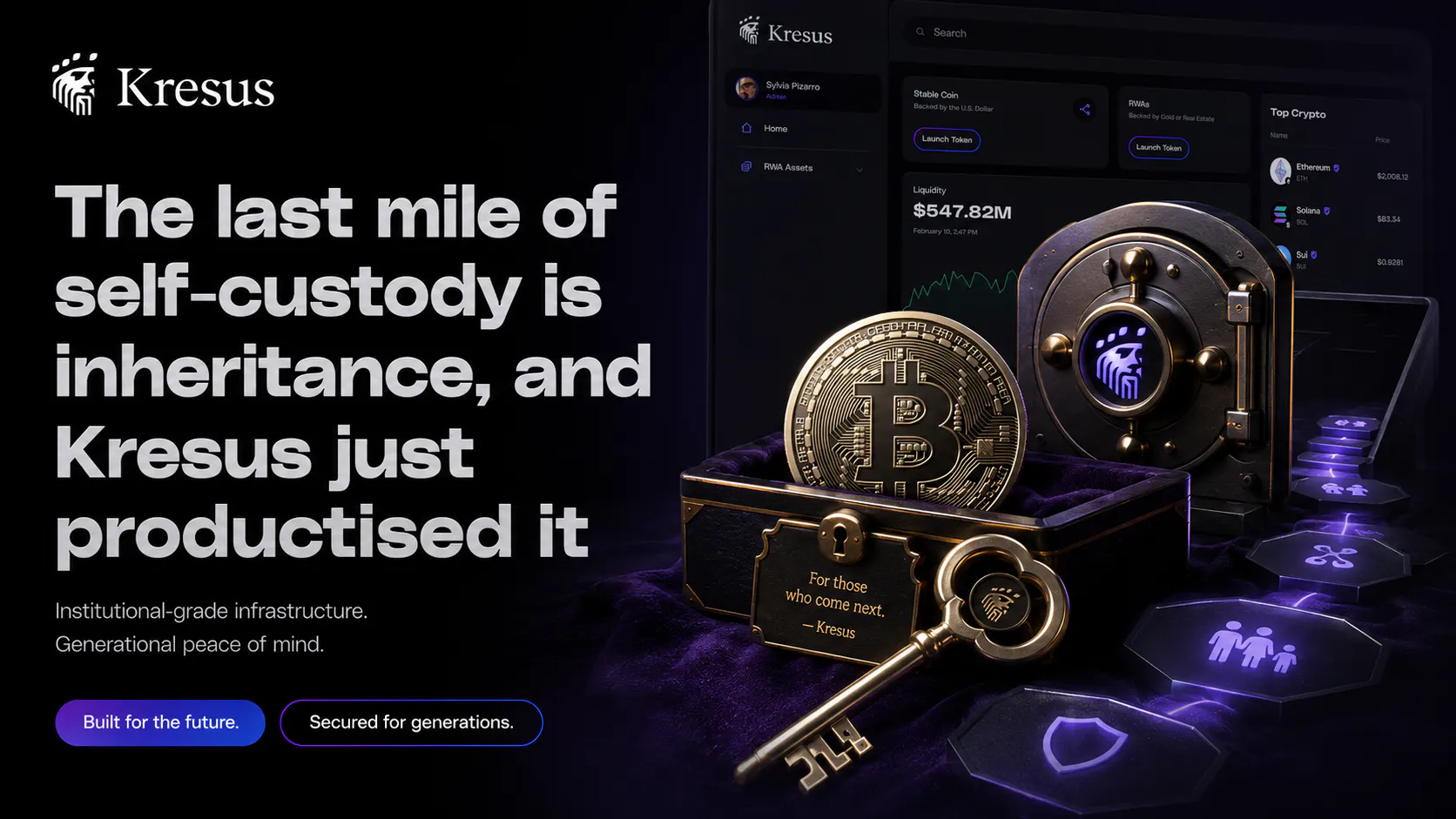 Who inherits your bitcoin when you die? Kresus wants an answer built into the wallet