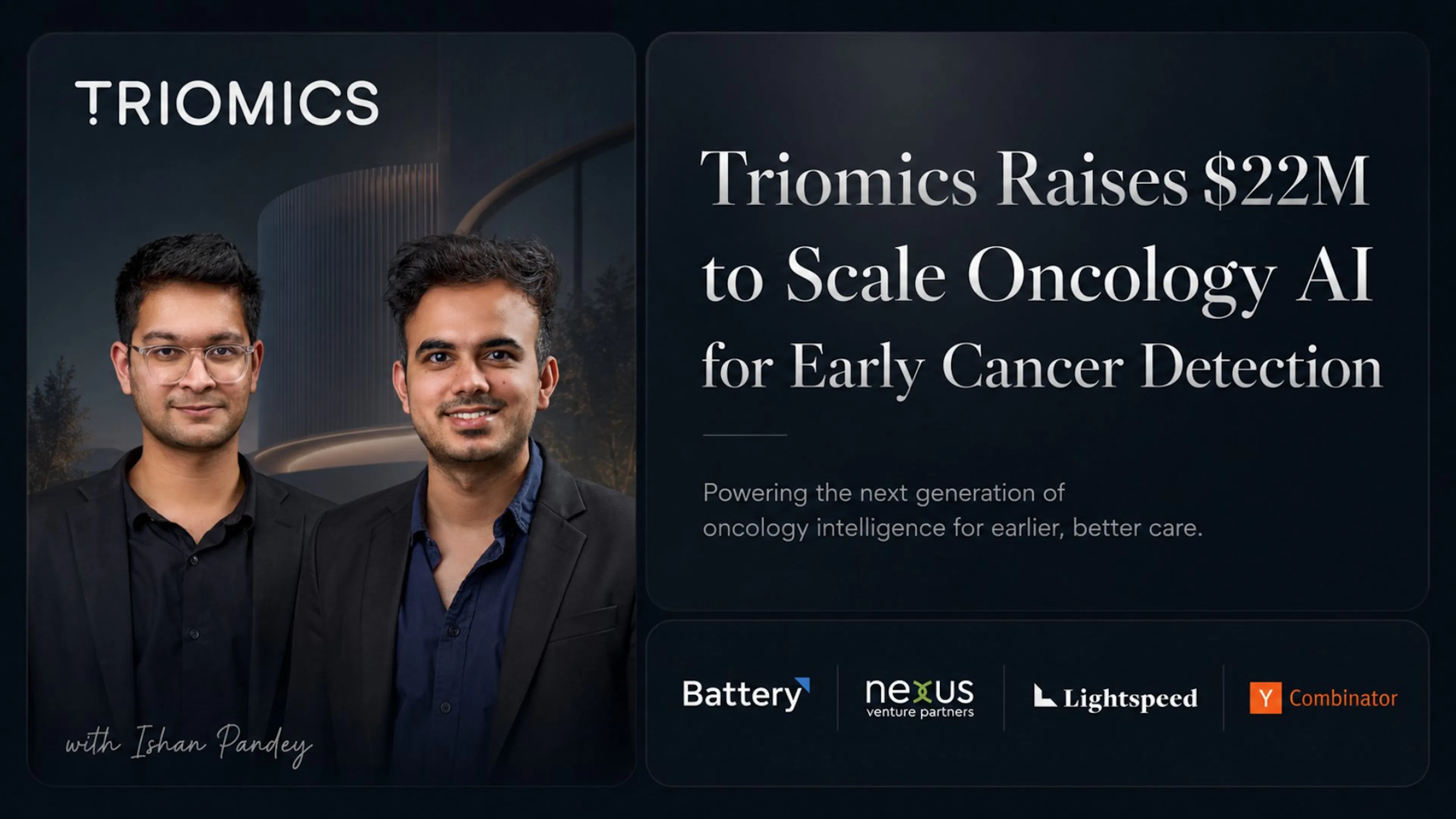 featured image - Triomics Raises $22M to Scale Oncology AI for Early Cancer Detection and Treatment 