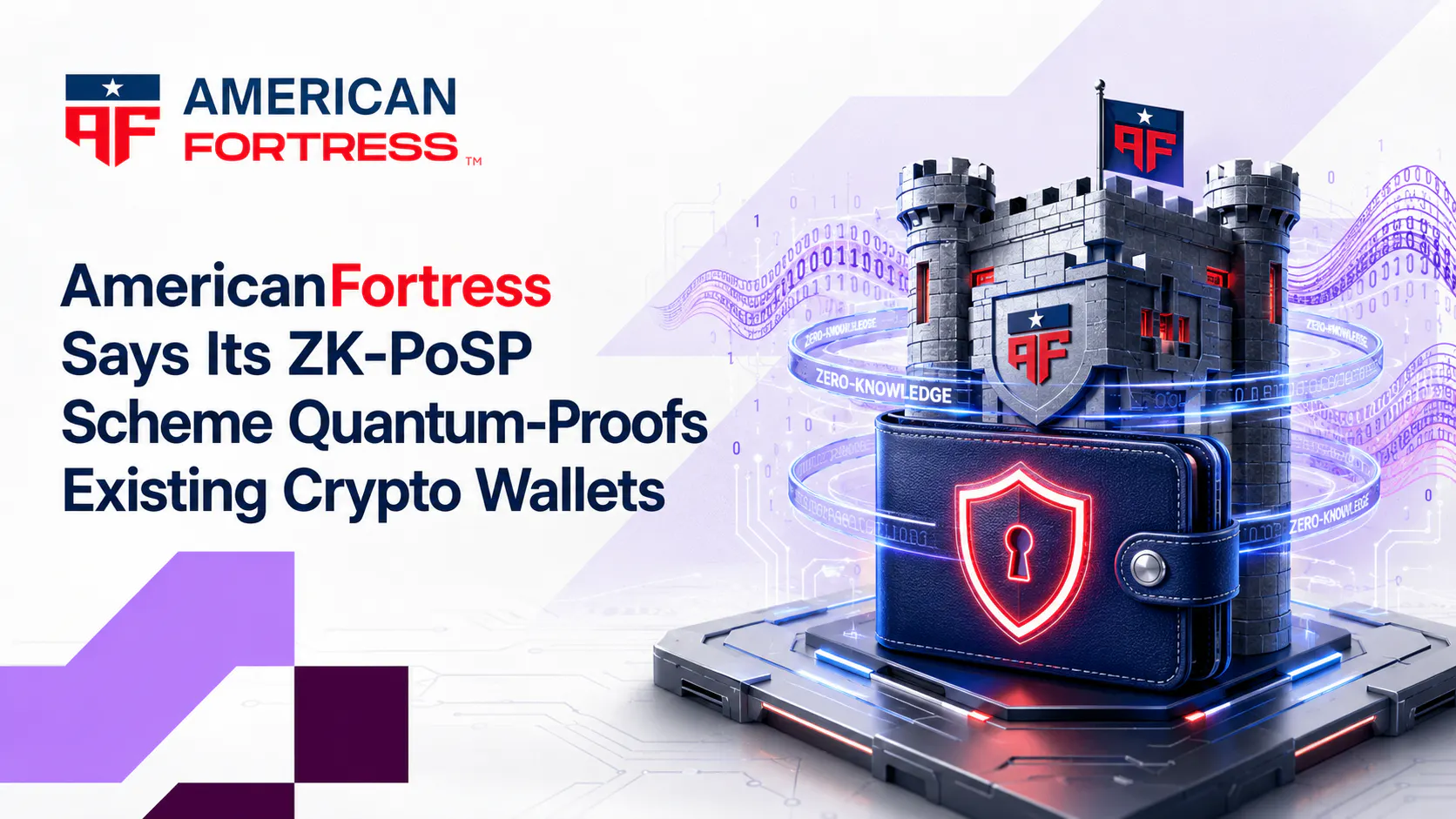 AmericanFortress Says Its ZK-PoSP Scheme Quantum-Proofs Existing