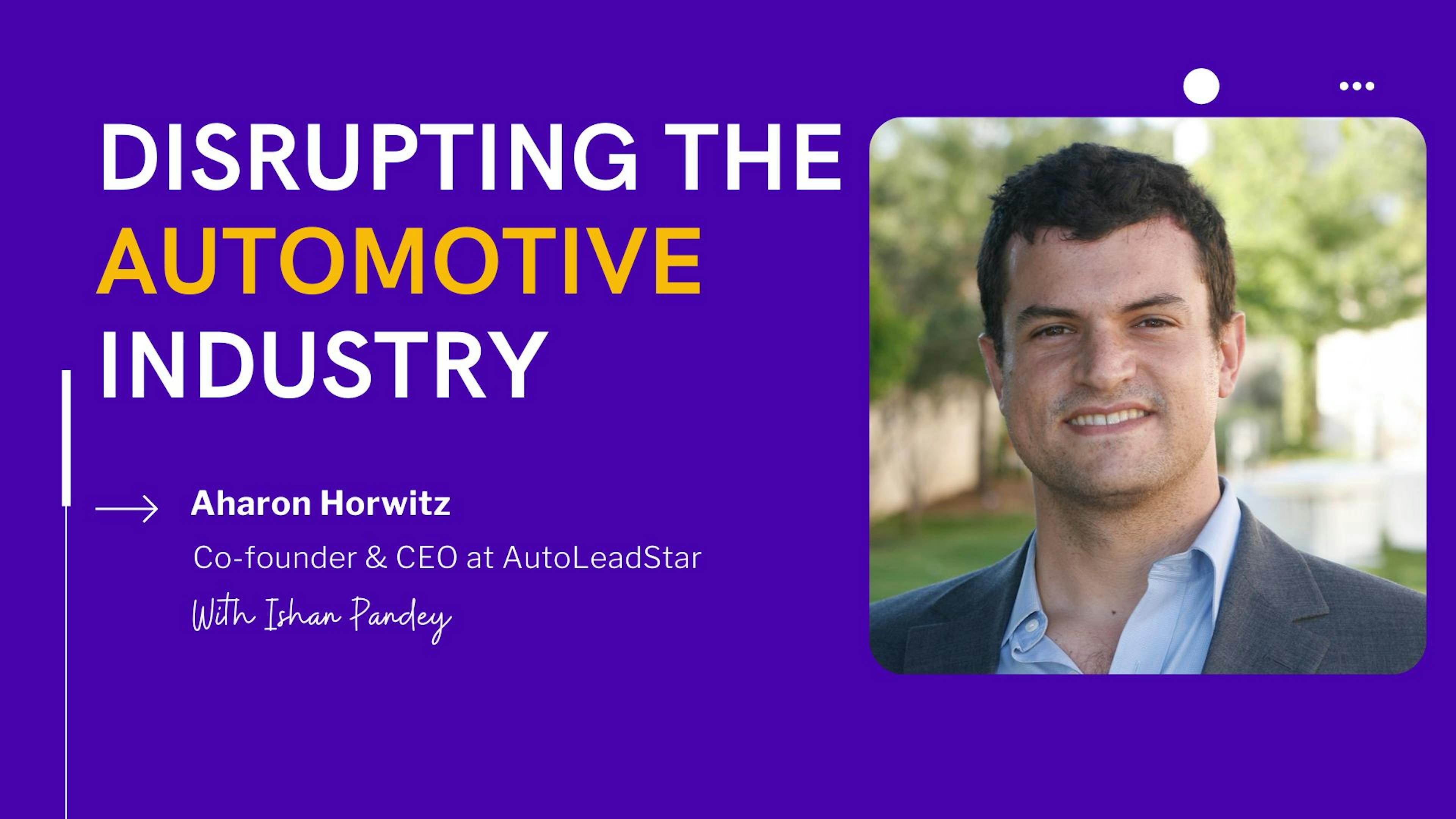 featured image - The Current State of Automotive Marketing with Aharon Horwitz