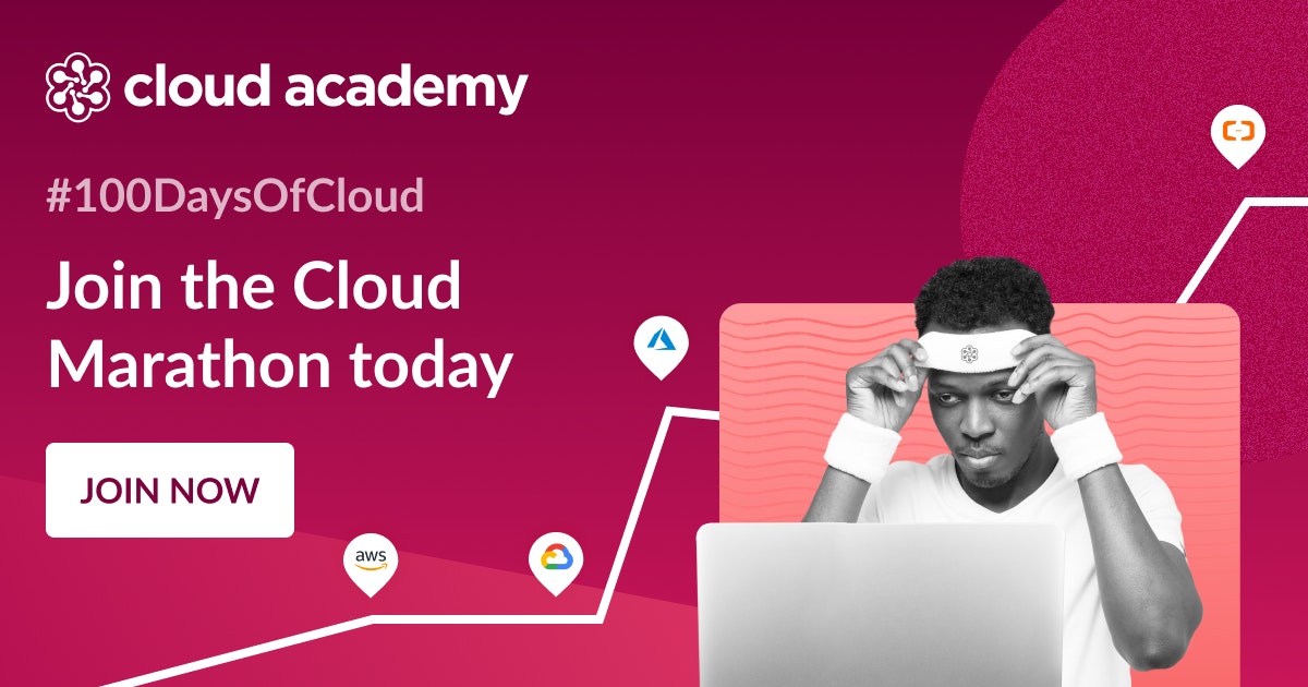 featured image - Complete #100DaysOfCloud for Free On Cloud Academy