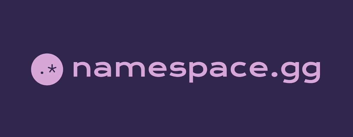 featured image - Namespace.gg: A Solution To The (Centralized) Identity Crisis