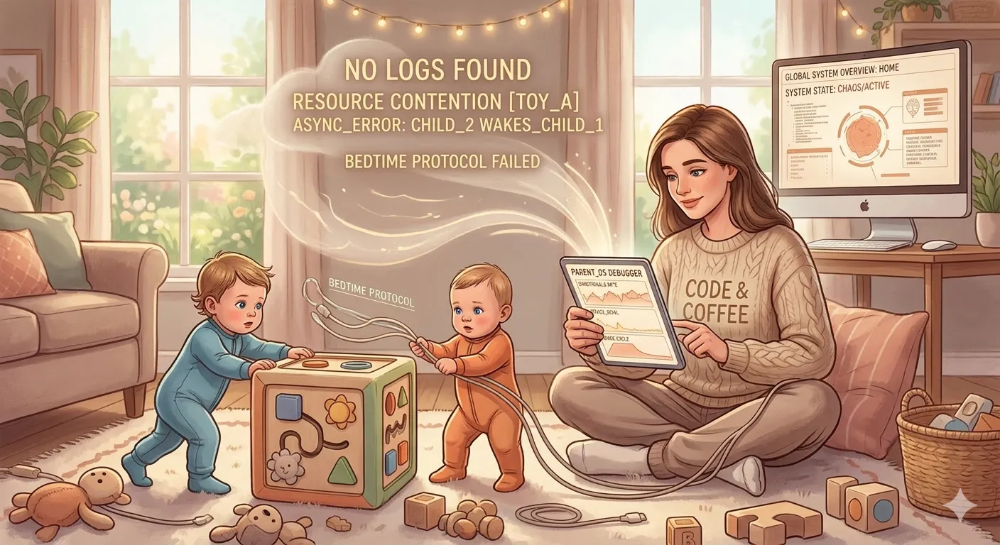 featured image - 6 Ways Debugging Software Feels Exactly Like Raising Toddlers