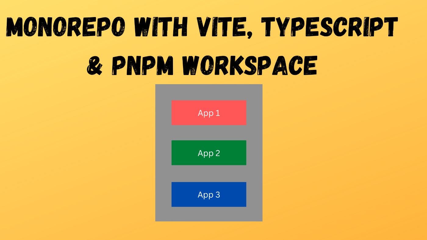 monorepo npm workspaces