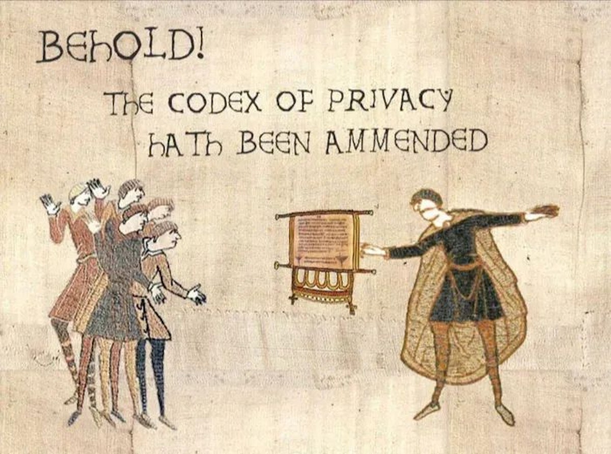 featured image - Privacy is Medieval