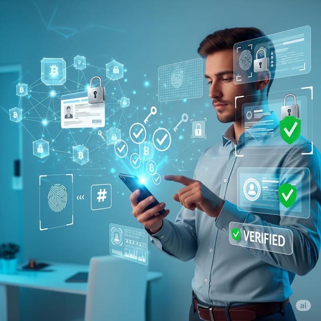 /addressing-human-verification-and-identity-crisis-in-the-ai-era-with-blockchain-technology feature image