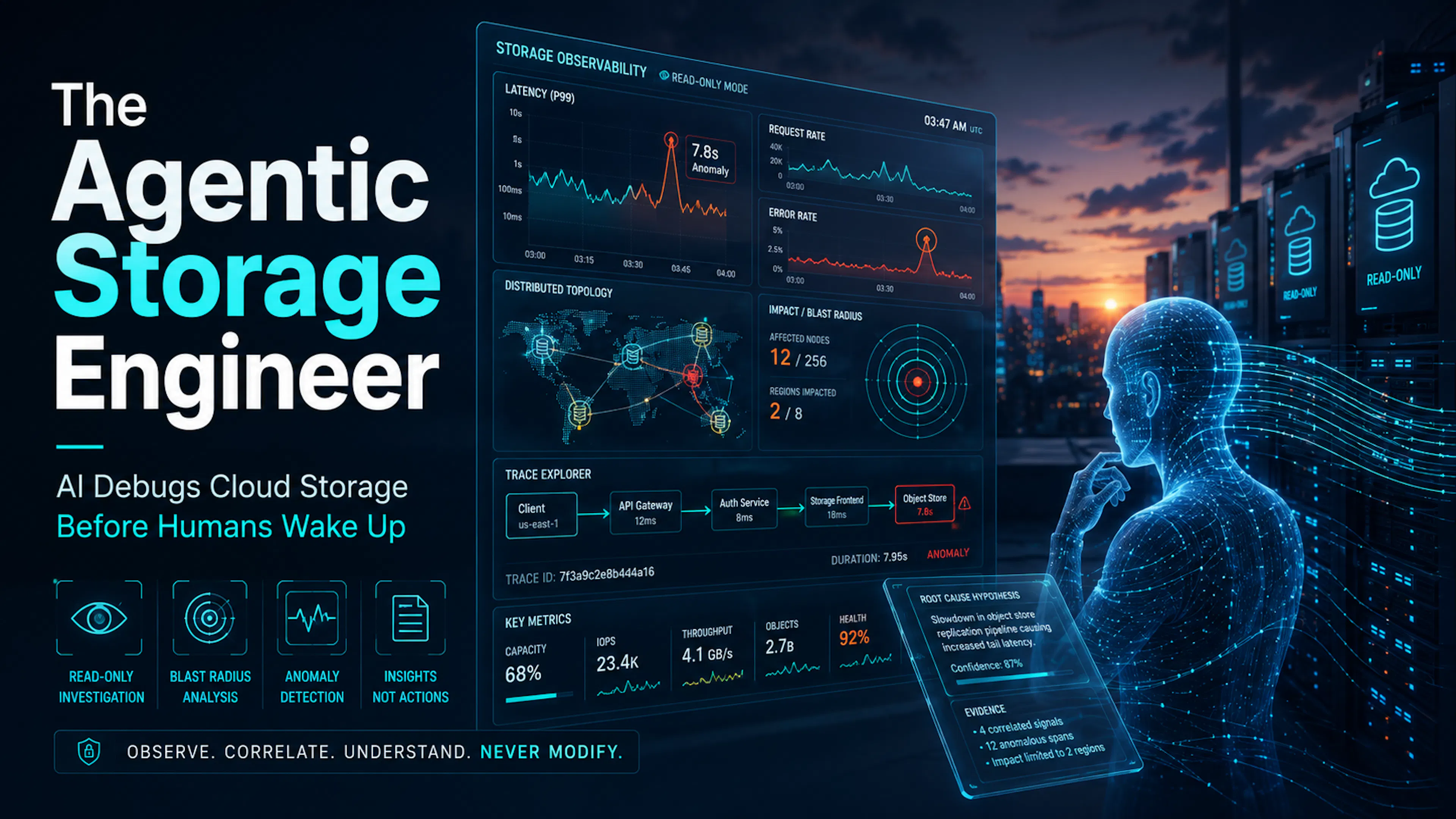 featured image - Building a Read-Only AI Agent for Storage Incident Response