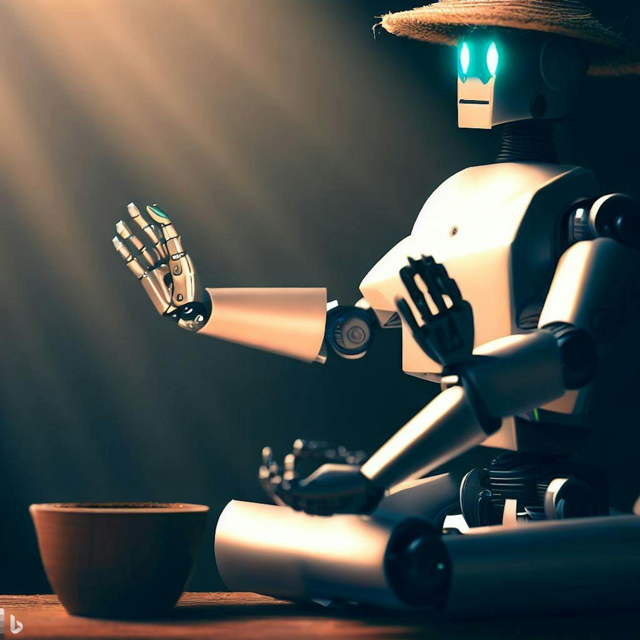  Robot Developing Spirituality