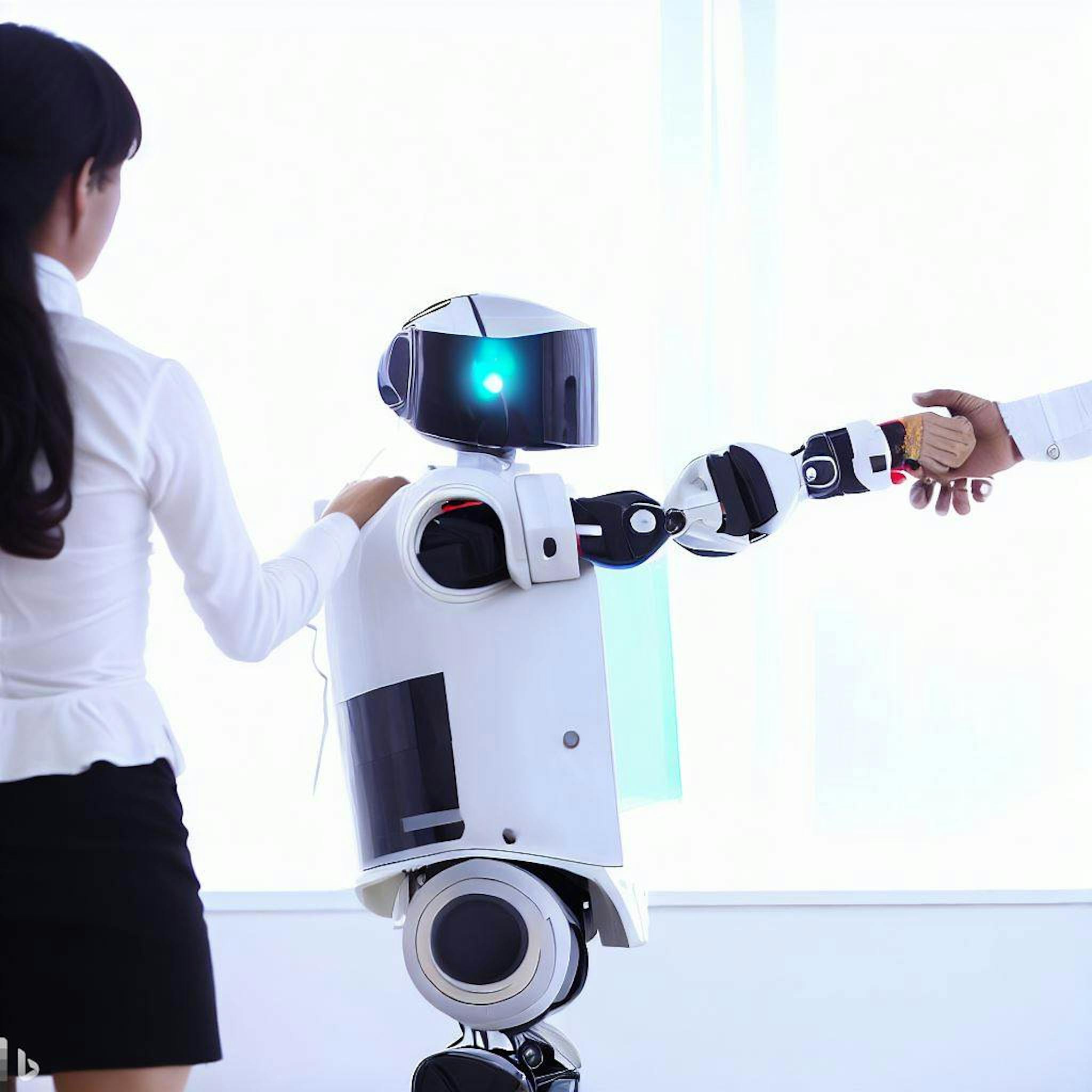  Robot Assisting Humans