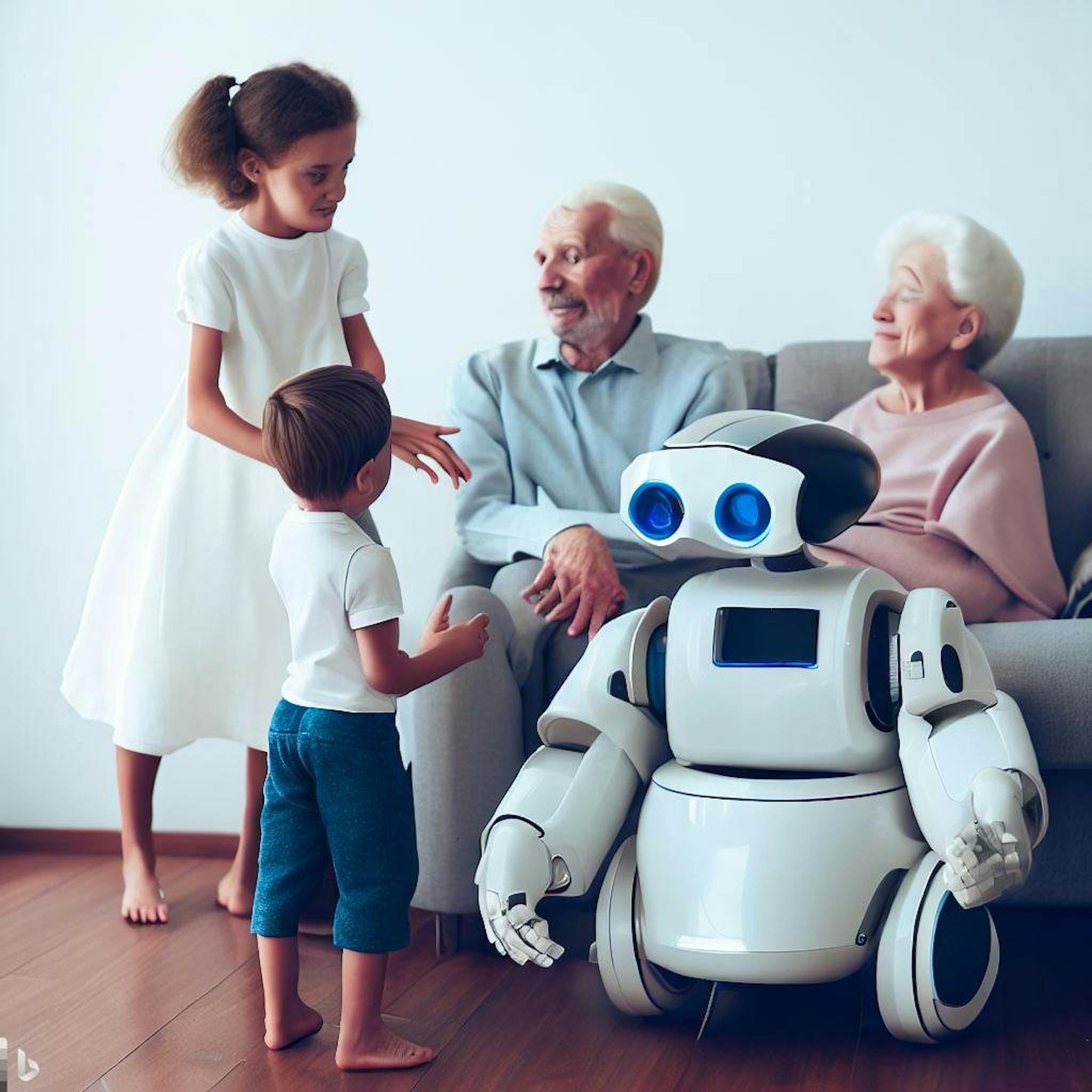 A Robot providing healthcare to the elderly