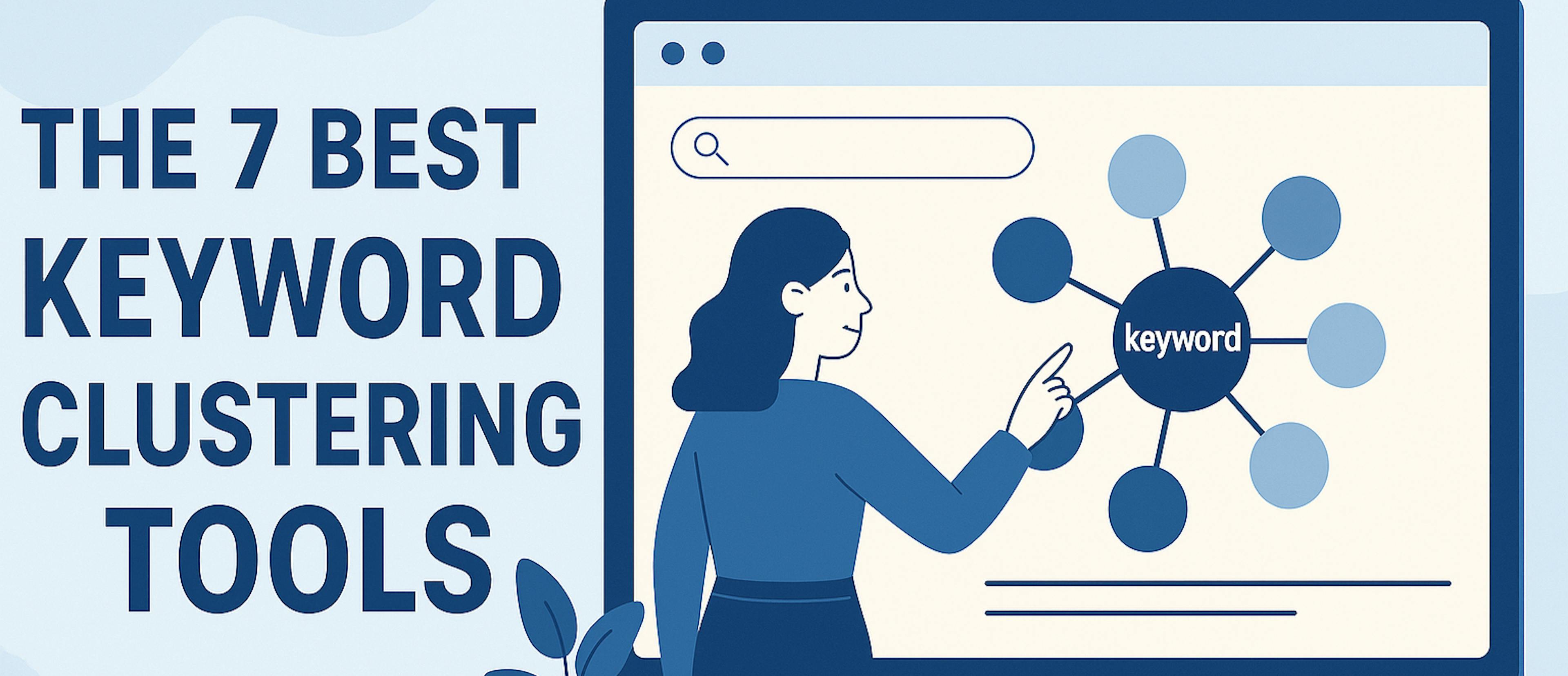 featured image - The 7 Best Keyword Clustering Tools in 2025 (Save Your Time and Sanity) 