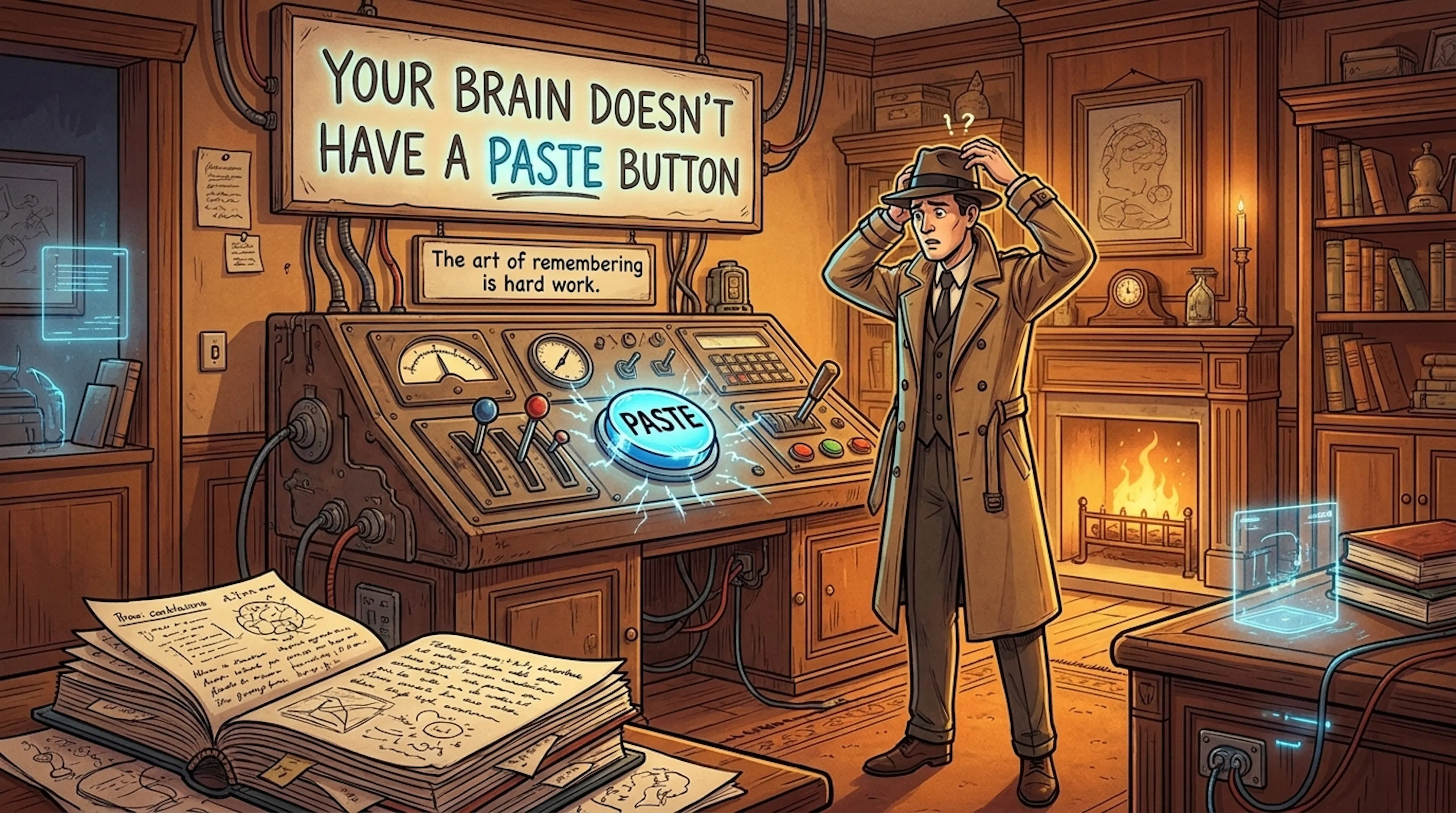featured image - Does Your Brain Have a Paste Button?