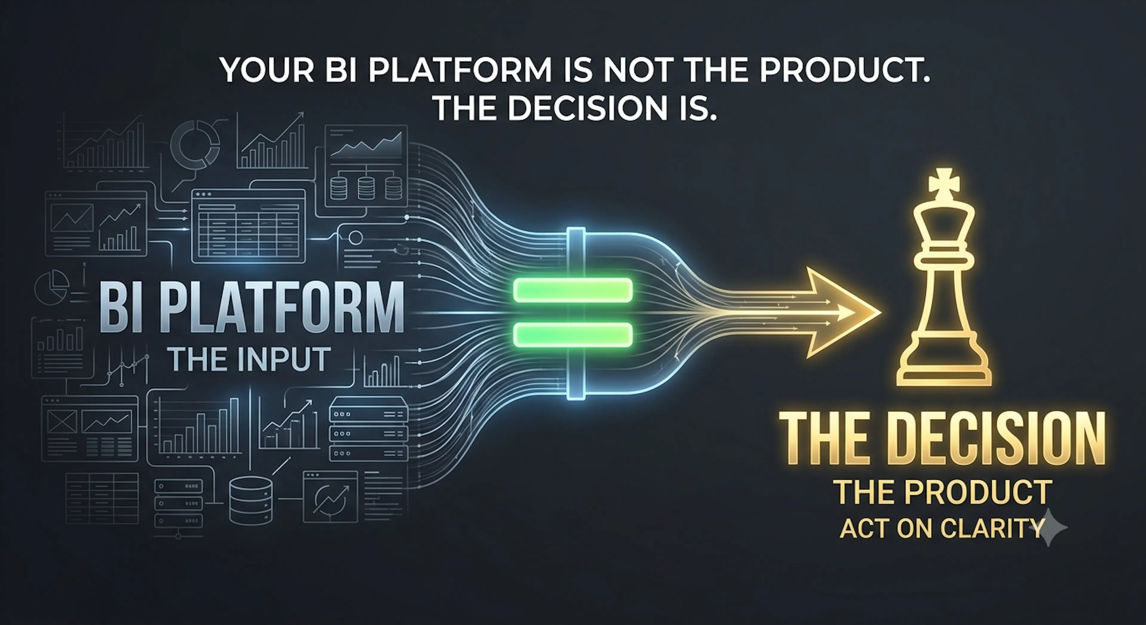 featured image - The Strategic Shift: Moving from a Reporting System to a Decision System
