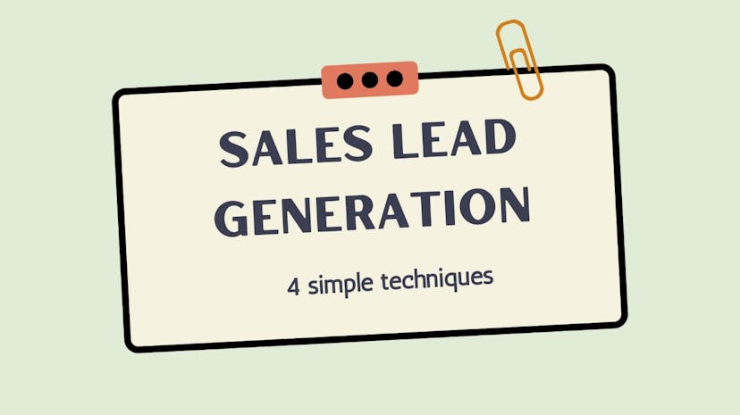 /4-simple-steps-to-an-effective-sales-lead-generation-technique-strategy feature image