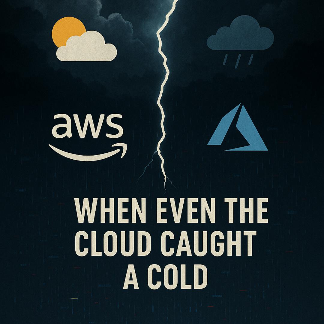 When Even the Cloud Caught a Cold Inside the AWS and Azure Outages of