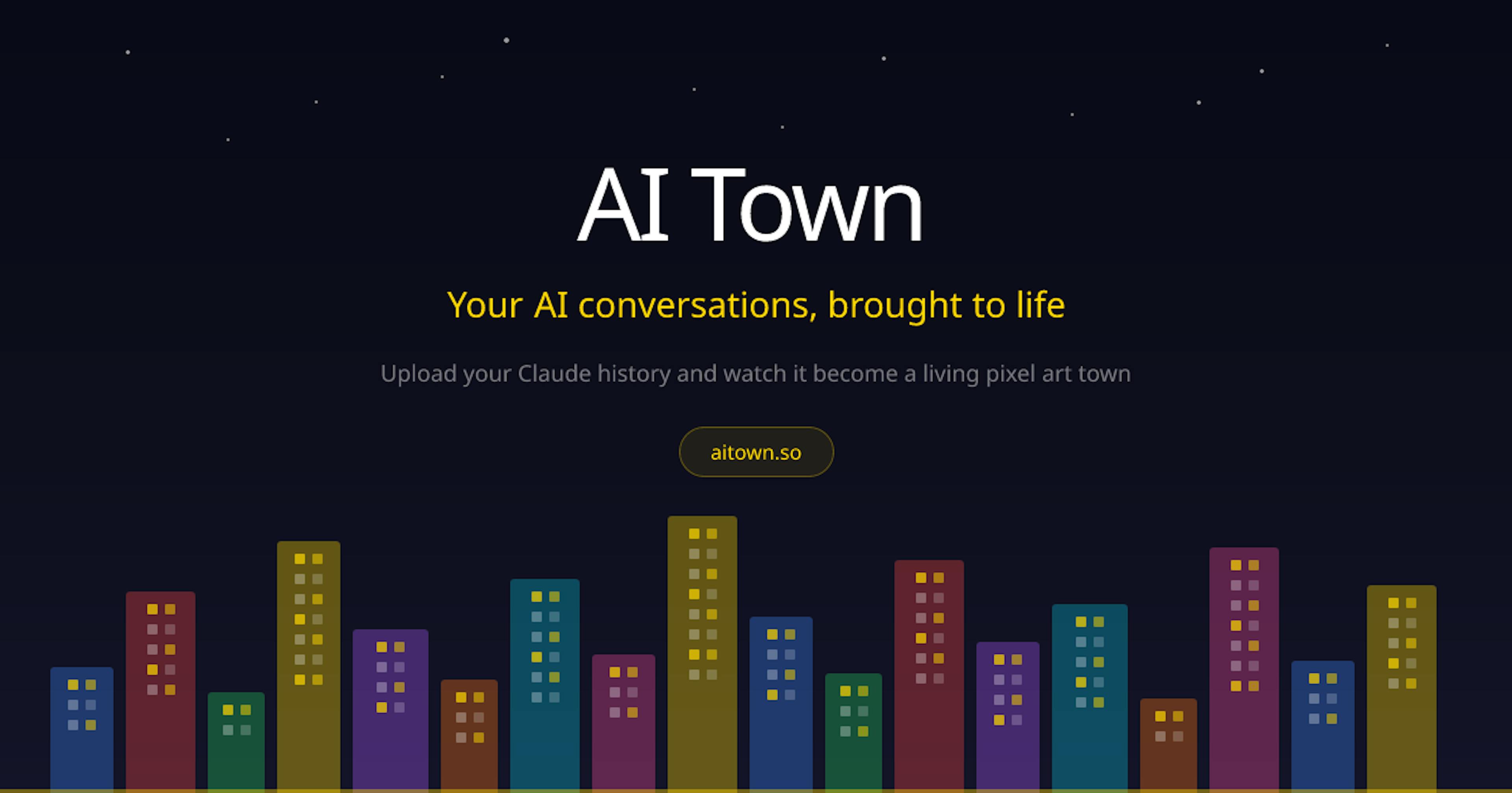 featured image - I Turned My Claude Chat History Into a Pixel Art City (and Built the Whole Thing With Claude Code)