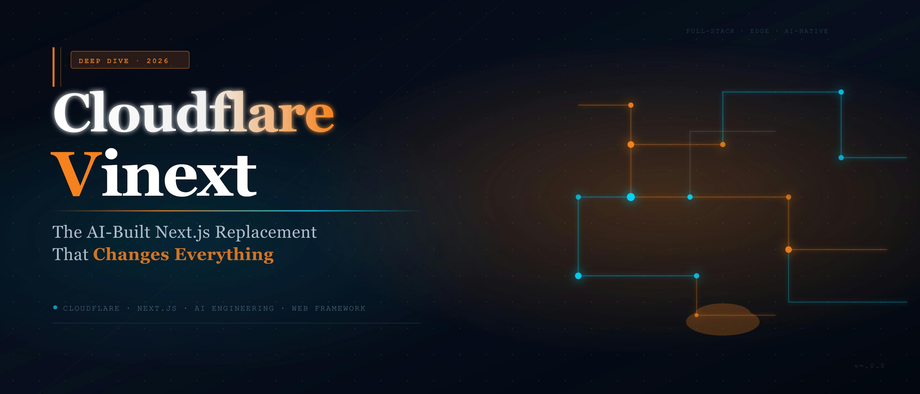 featured image - Cloudflare Vinext: The AI-Built Next.js Replacement That Changes Everything