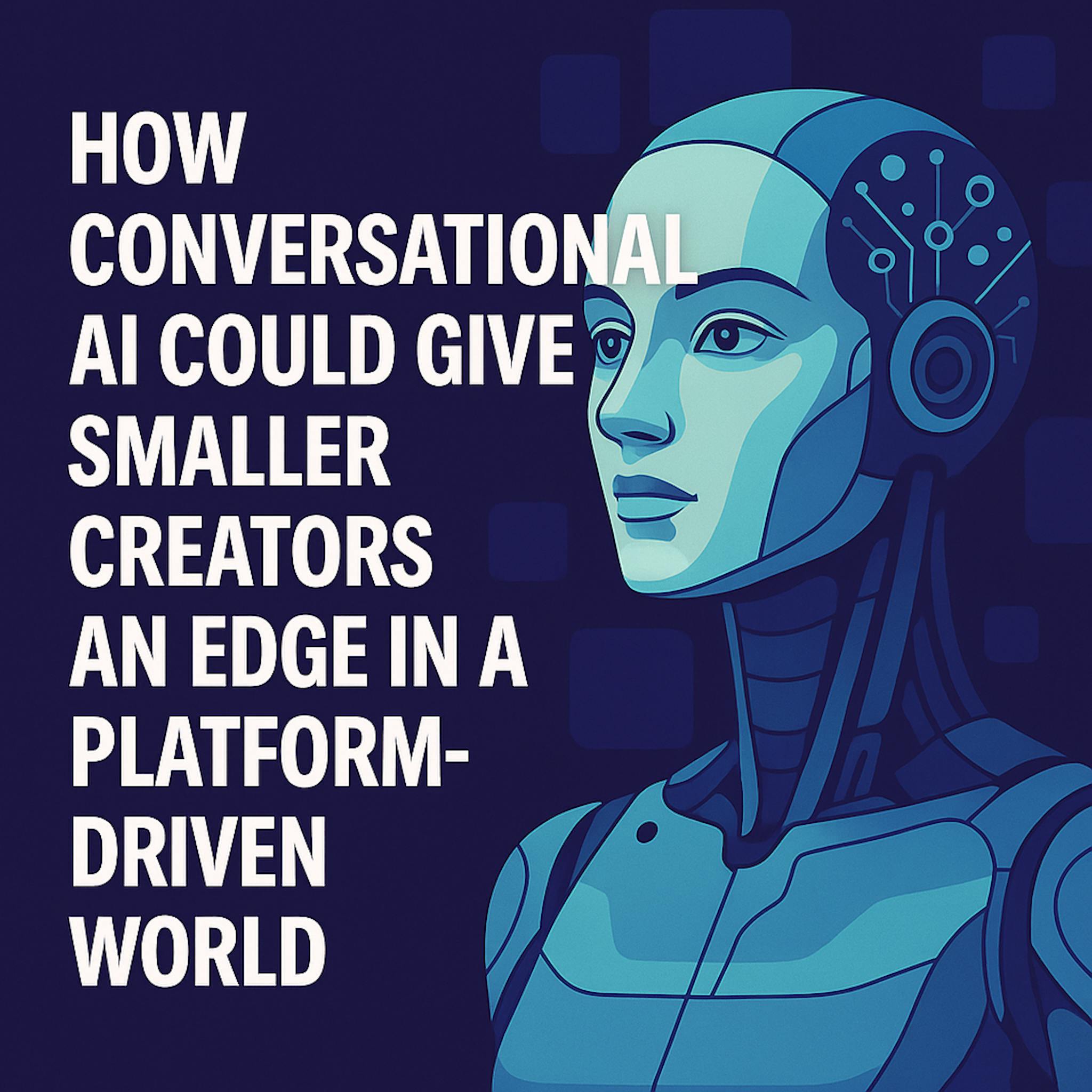 featured image - The Algorithm Isn’t on Your Side: How Conversational AI Can Help Smaller Creators Compete