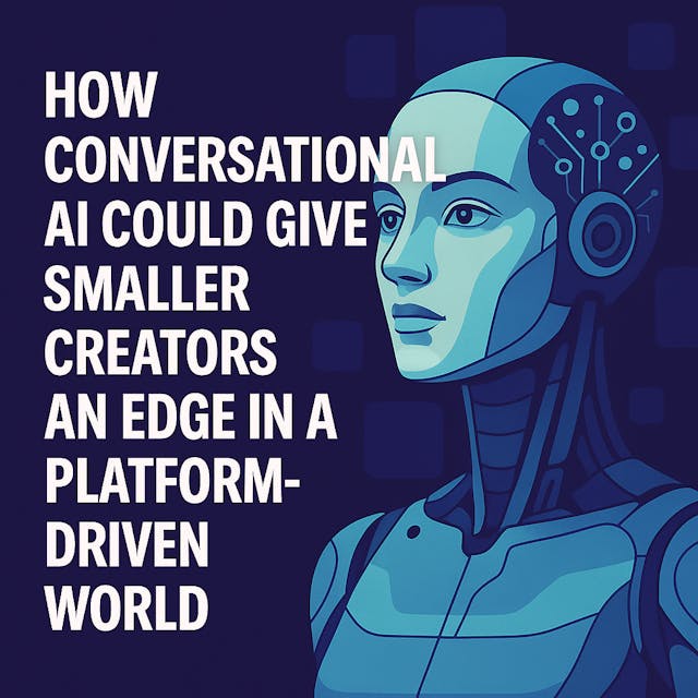 /the-algorithm-isnt-on-your-side-how-conversational-ai-can-help-smaller-creators-compete feature image