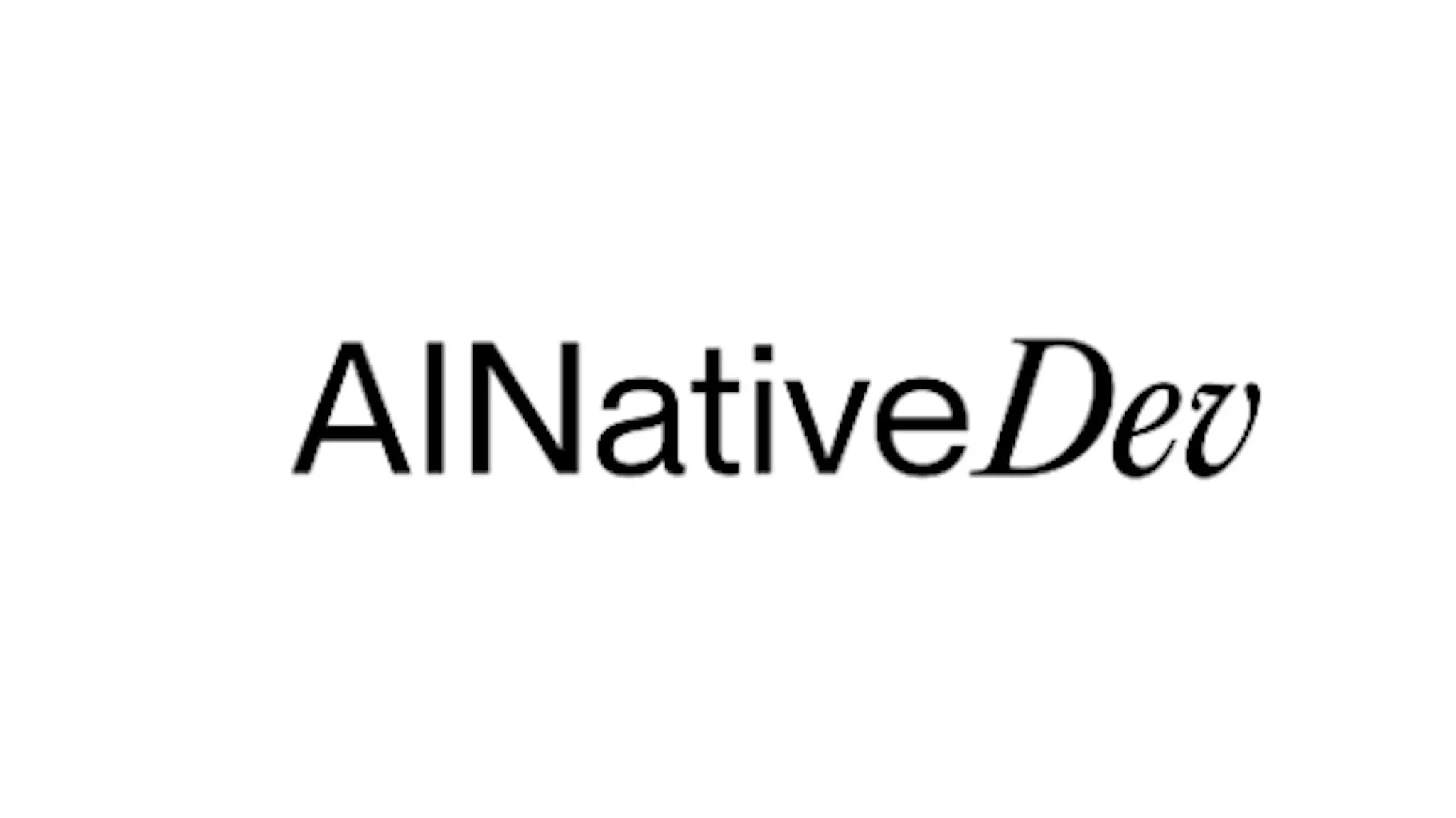 by AI Native Dev @ainativedev #AI