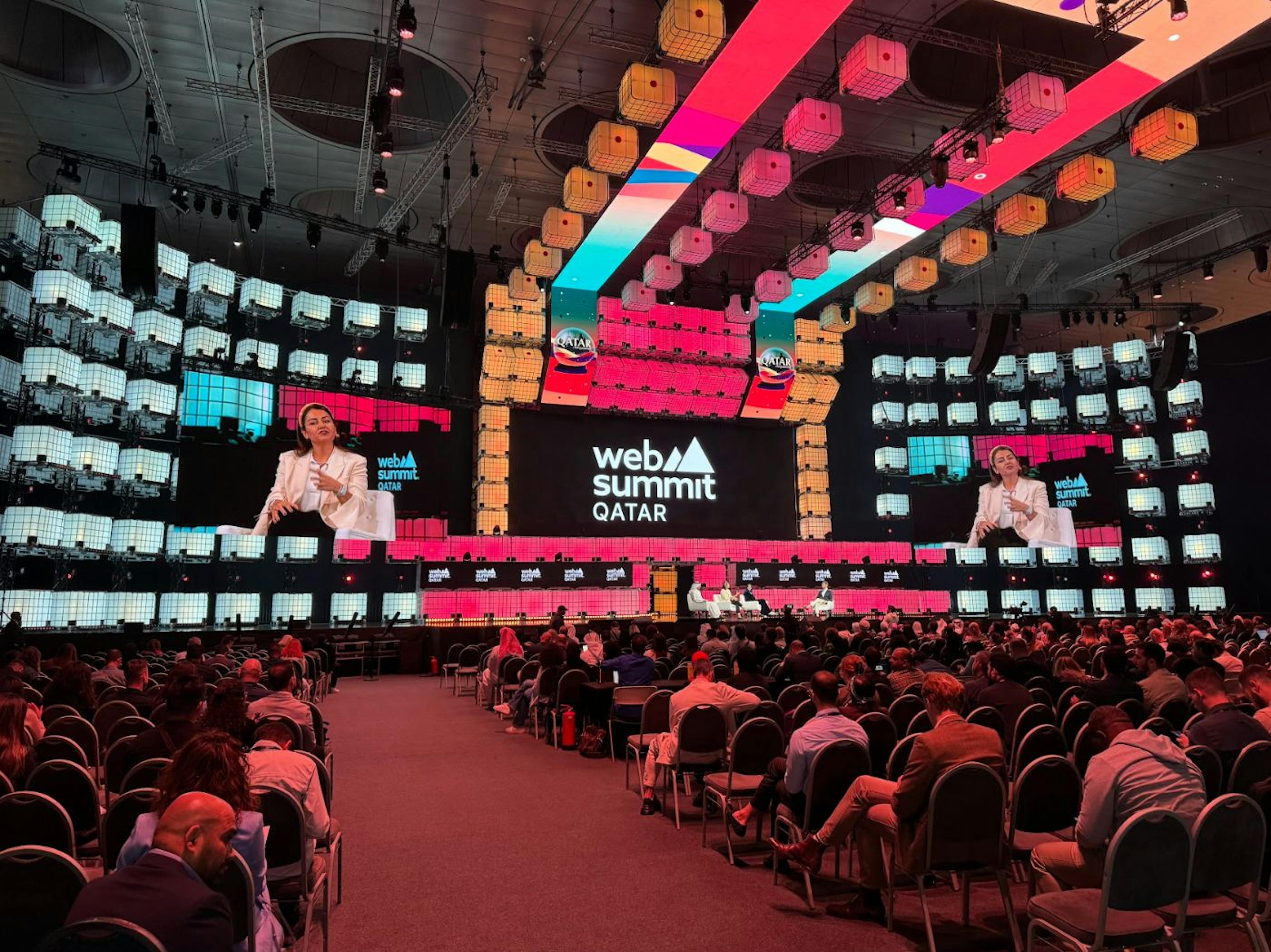 Investors and entrepreneurs from all over the world discuss the latest industry trends on WebSummit Qatar 2024