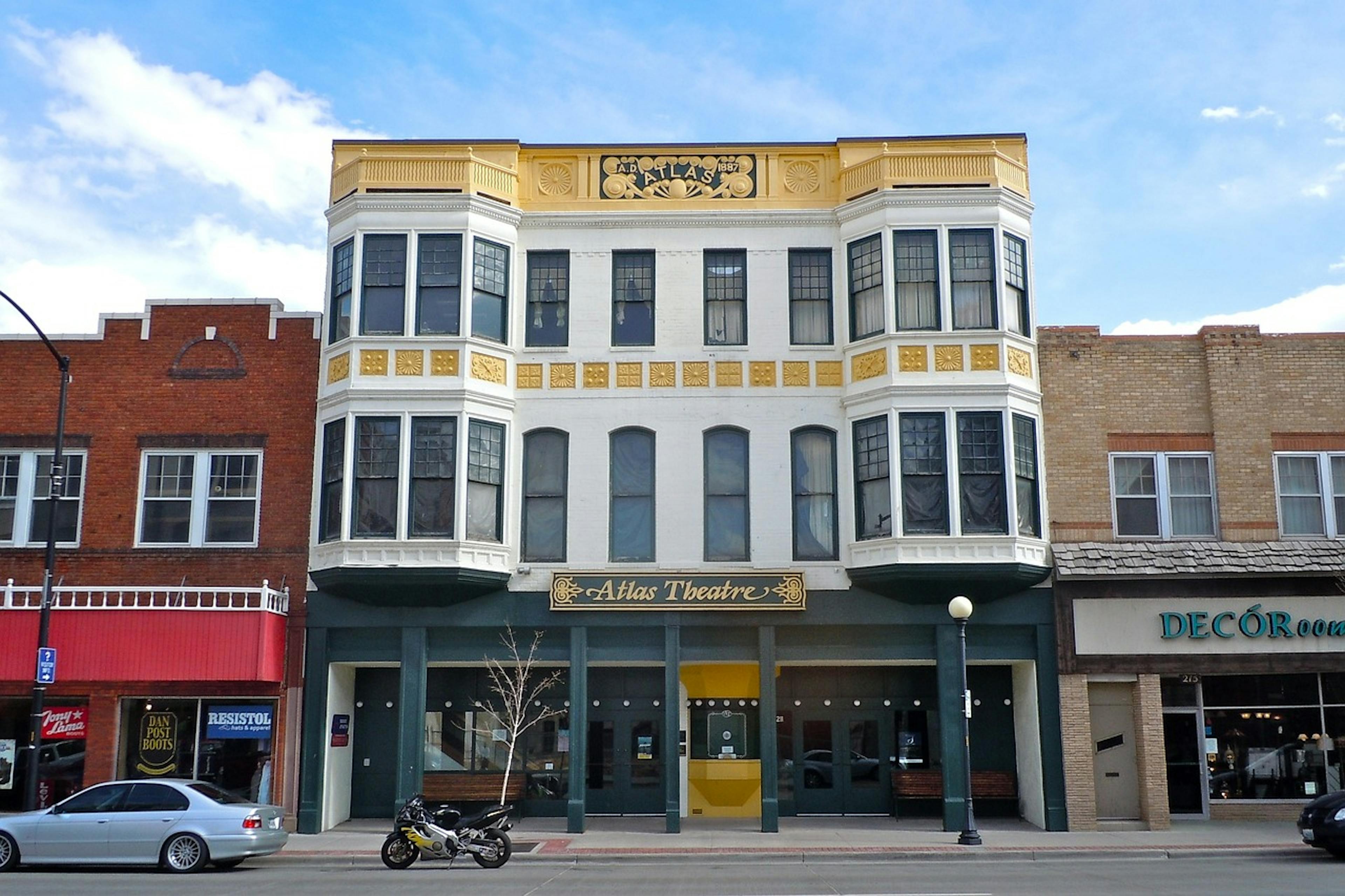 Uma rua em Cheyenne