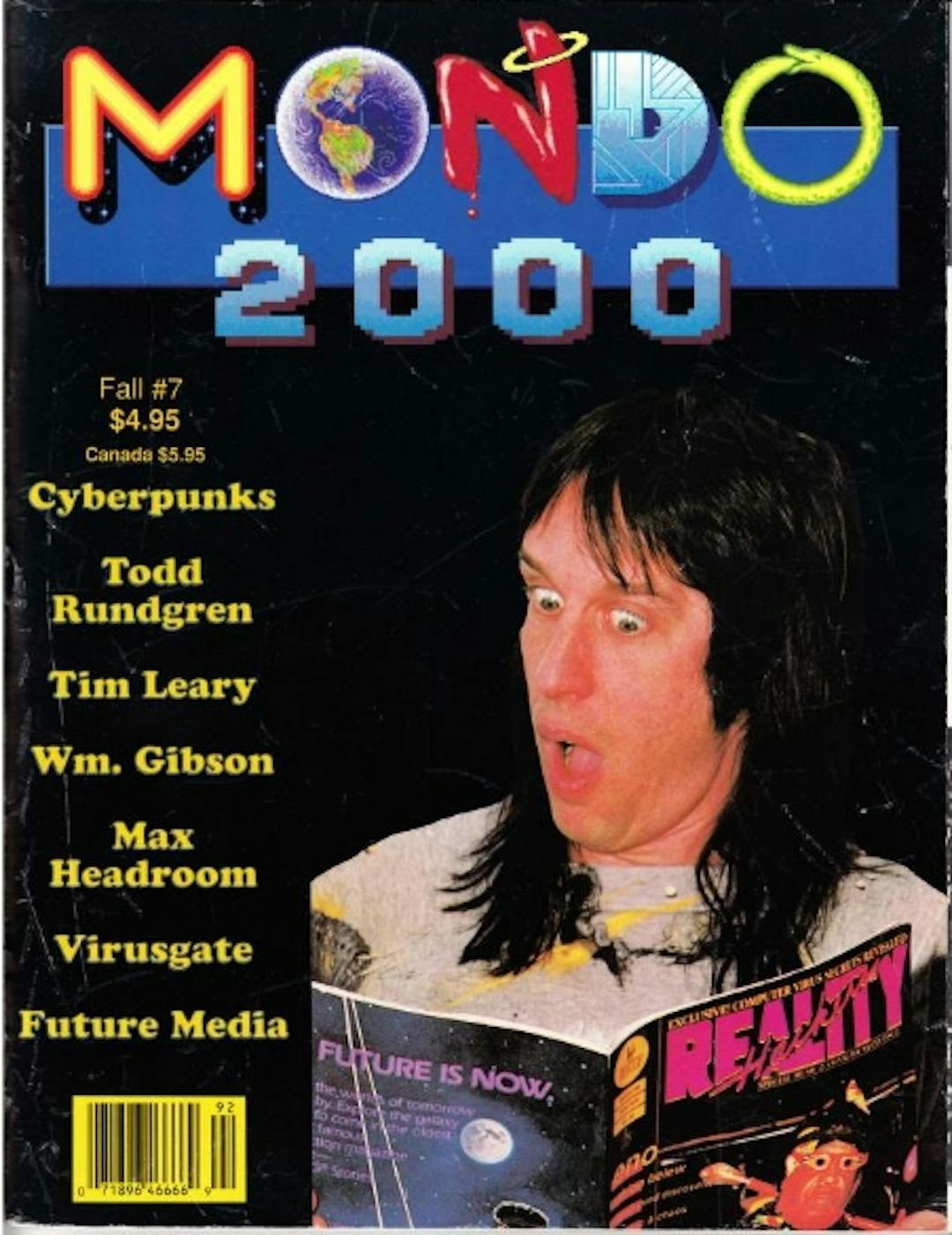 Mondo 2000 Ausgabe 1 im Internetarchiv verfügbar
