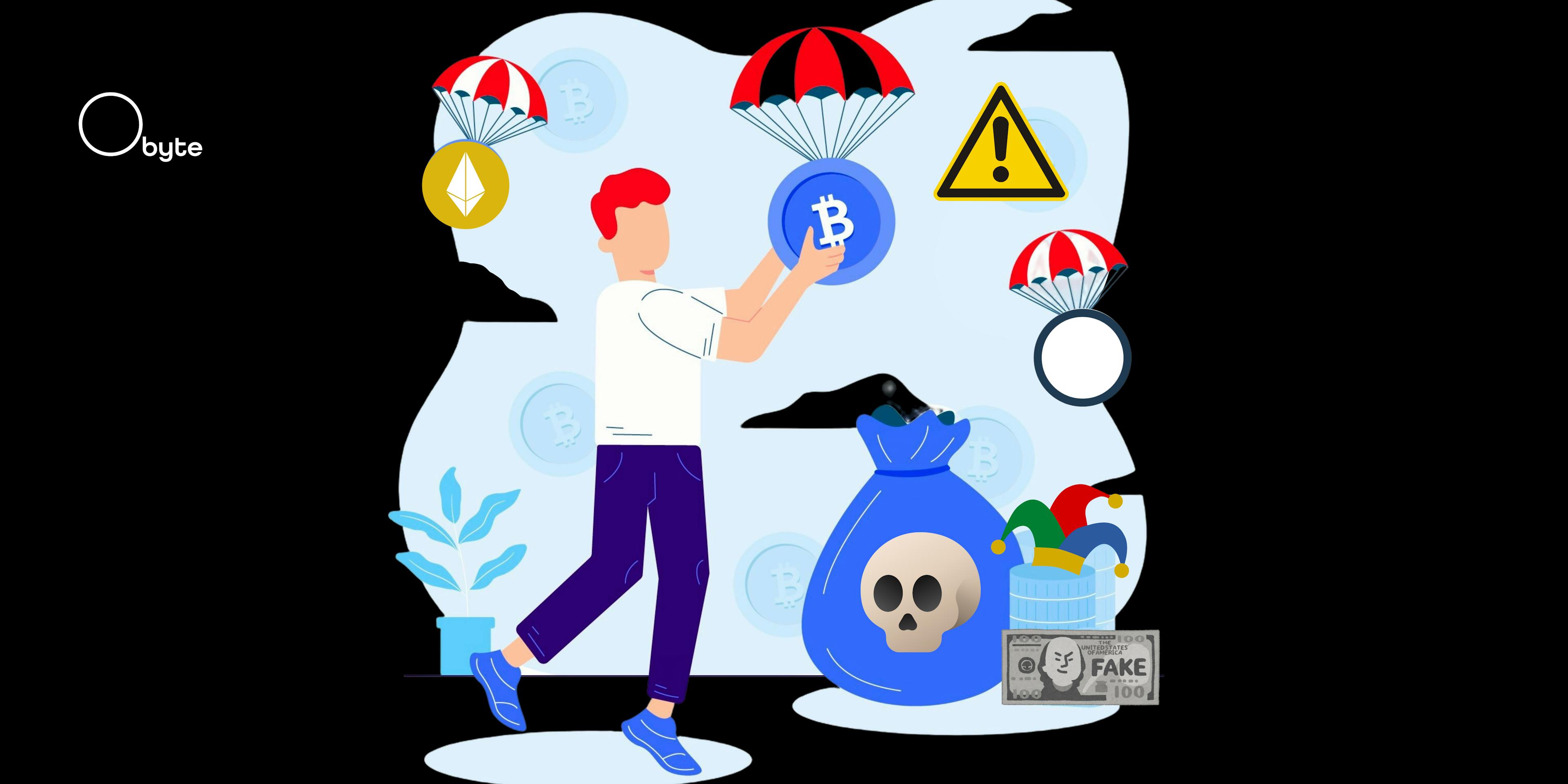 /how-to-spot-a-malicious-crypto-airdrop feature image