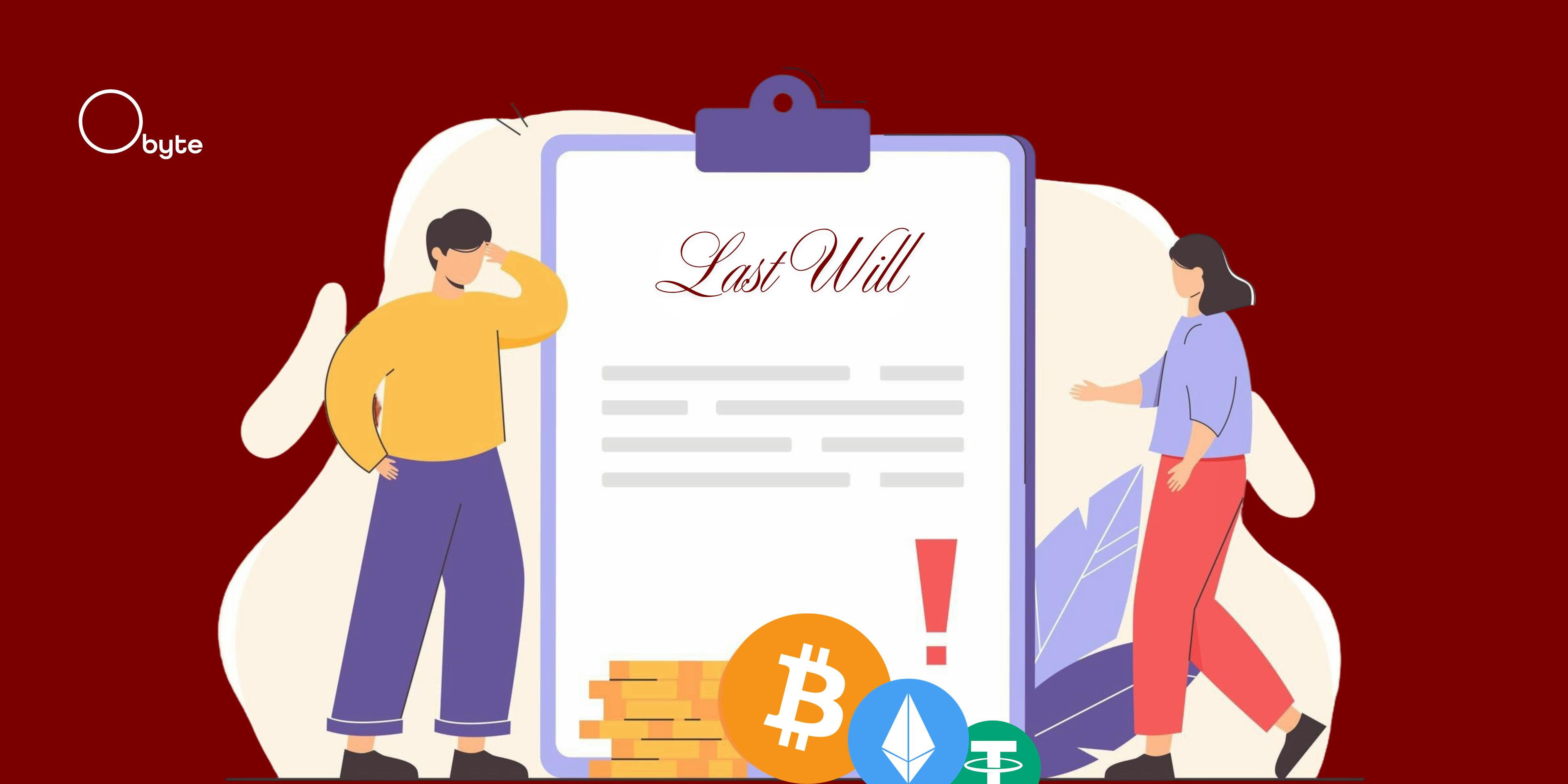 featured image - Educational Byte: What Happens to Someone's Crypto if They Die?