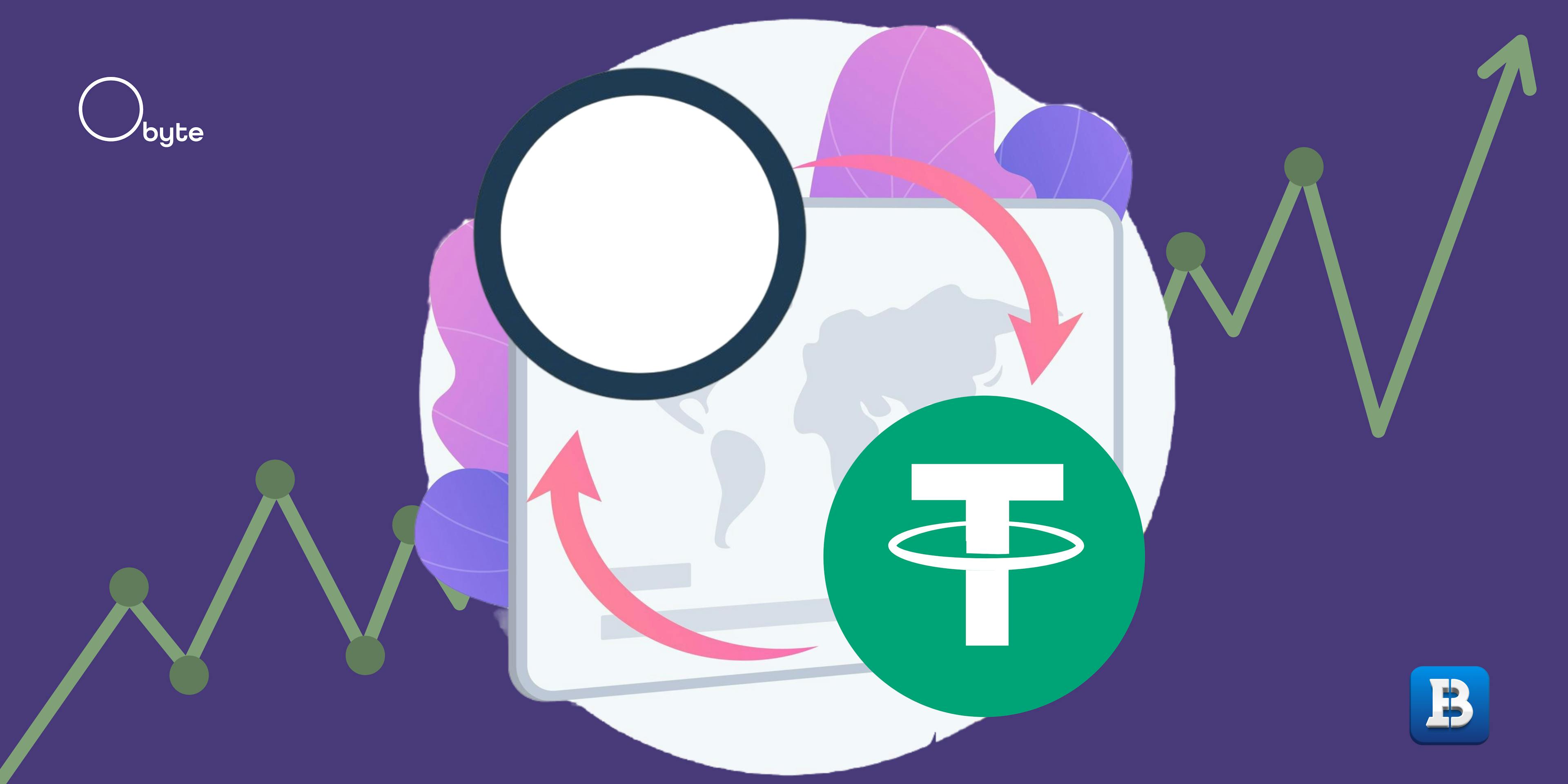 featured image - Educational Byte: How to exchange GBYTEs for USDT on Biconomy?